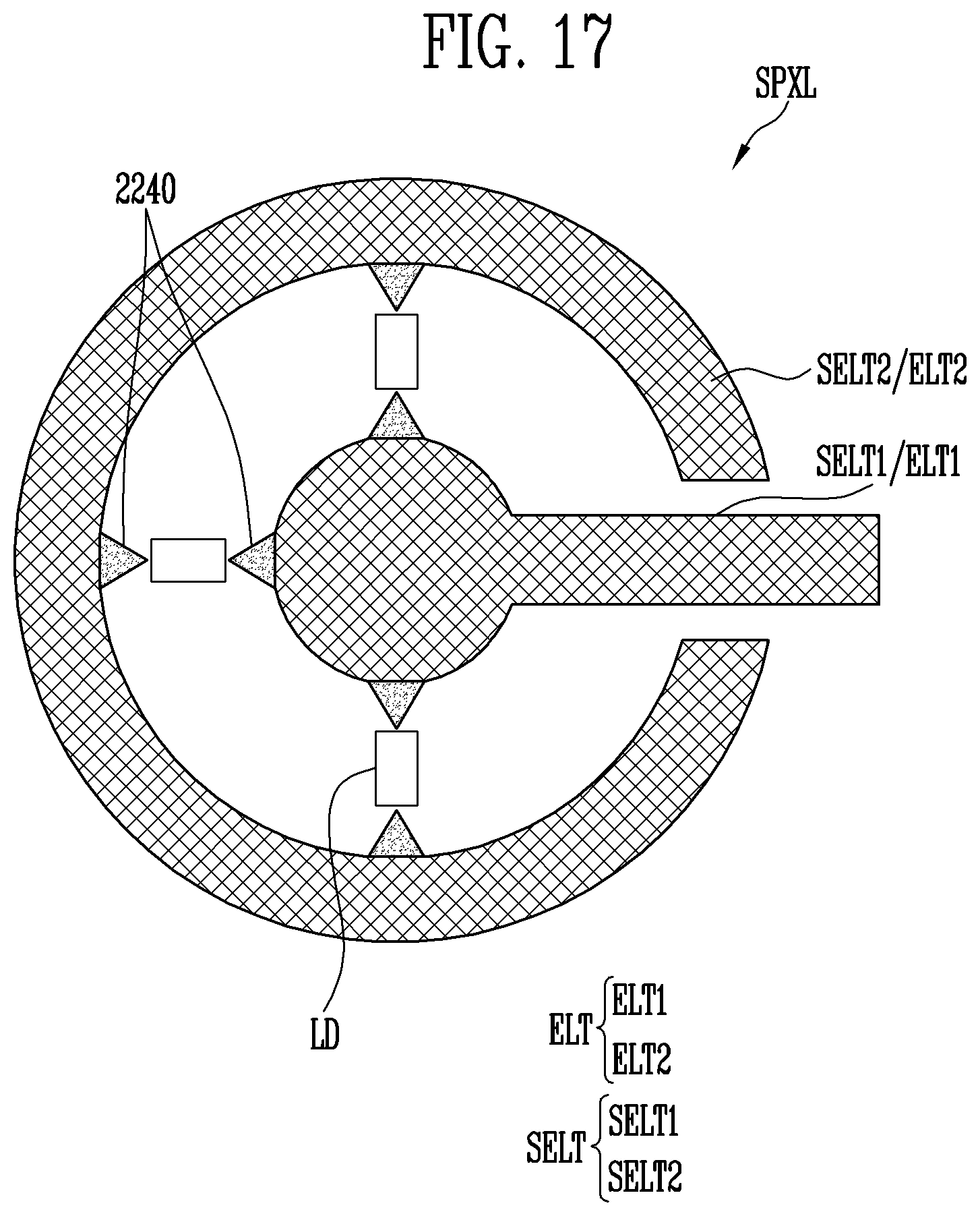 Patent US12581775 Figure 17 – Display device and method of manufacturing the same