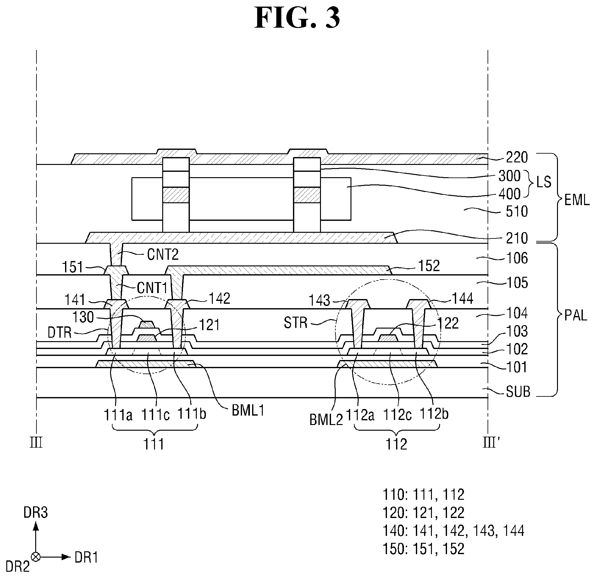 Patent US12581777 Figure 3 – Display device