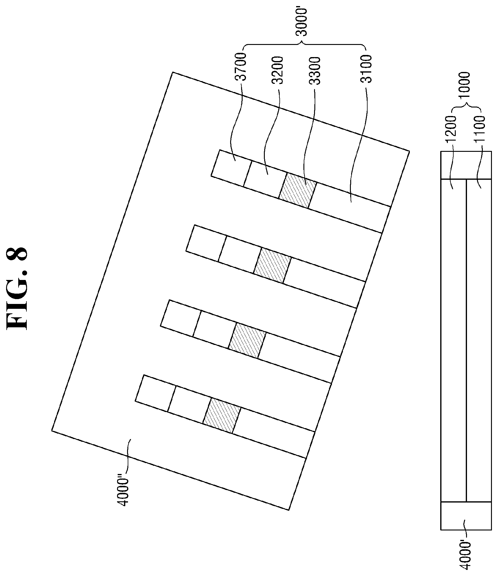 Patent US12581777 Figure 8 – Display device