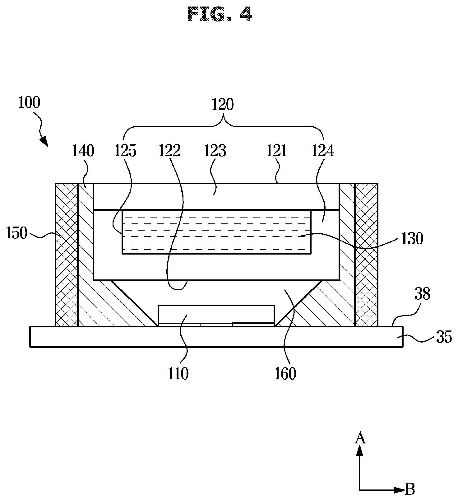 Patent US12581779 Figure 4 – Display device and method for manufacturing same