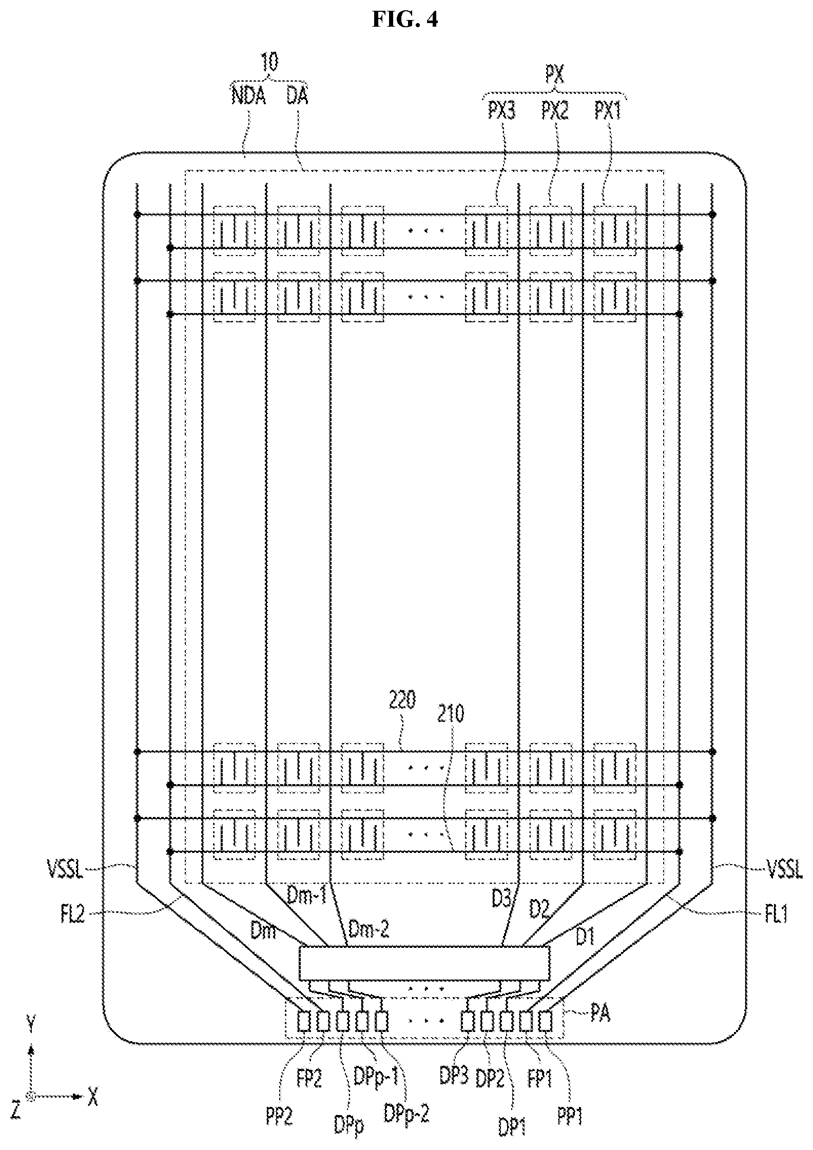Patent US12581780 Figure 4 – Display device