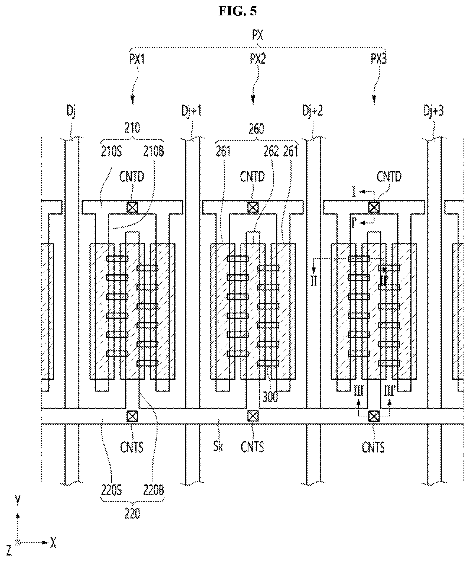 Patent US12581780 Figure 5 – Display device