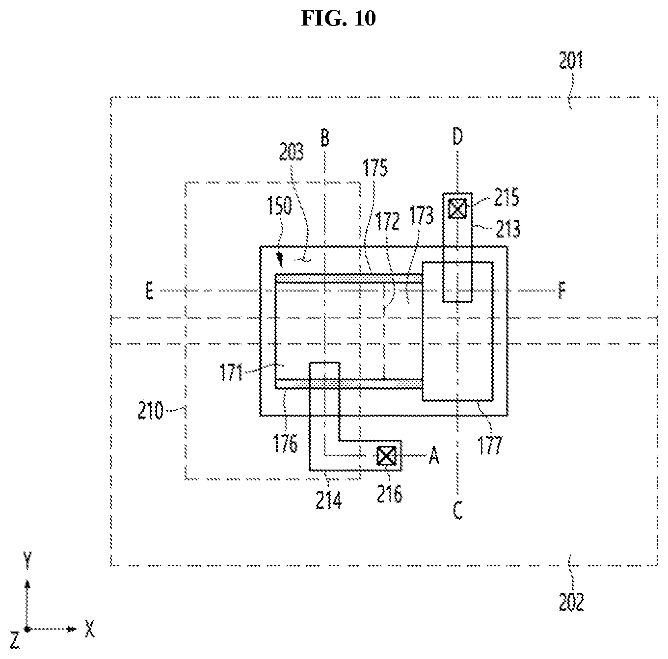 Patent US12581780 Figure 8 – Display device