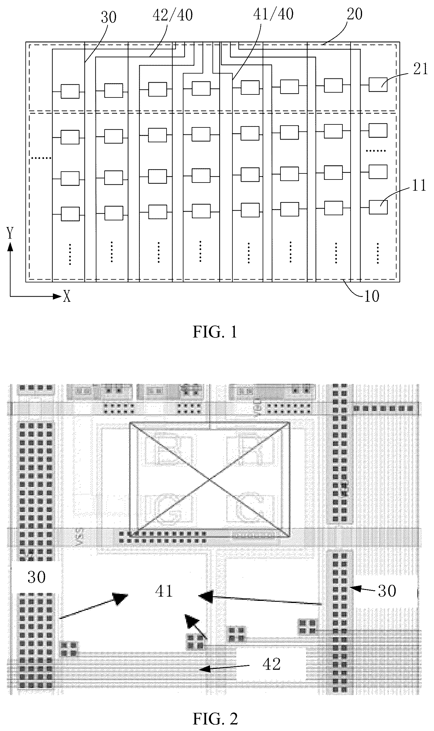 Patent US12581782 Figure 1 – Display panels and methods of manufacturing a display panel