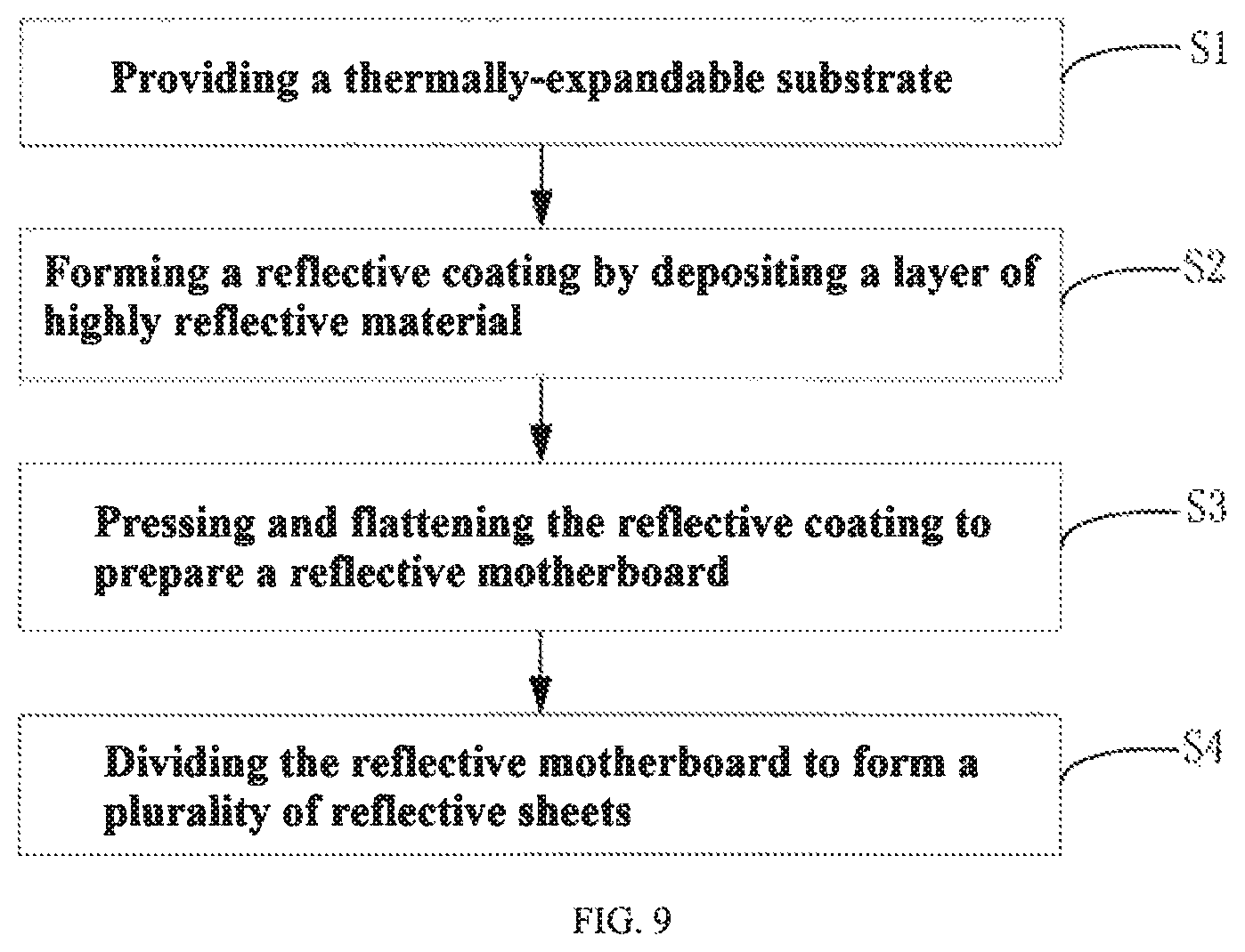 Patent US12581784 Figure 5 – Light-emitting board and preparation method thereof