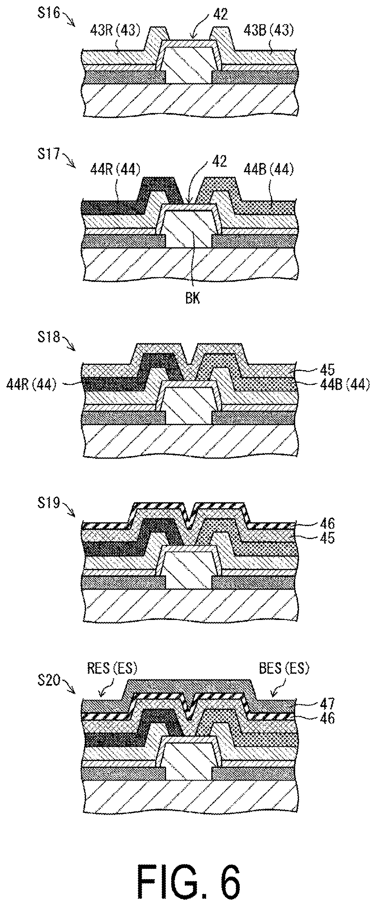 Patent US12581795 Figure 5 – Display device and method for manufacturing same