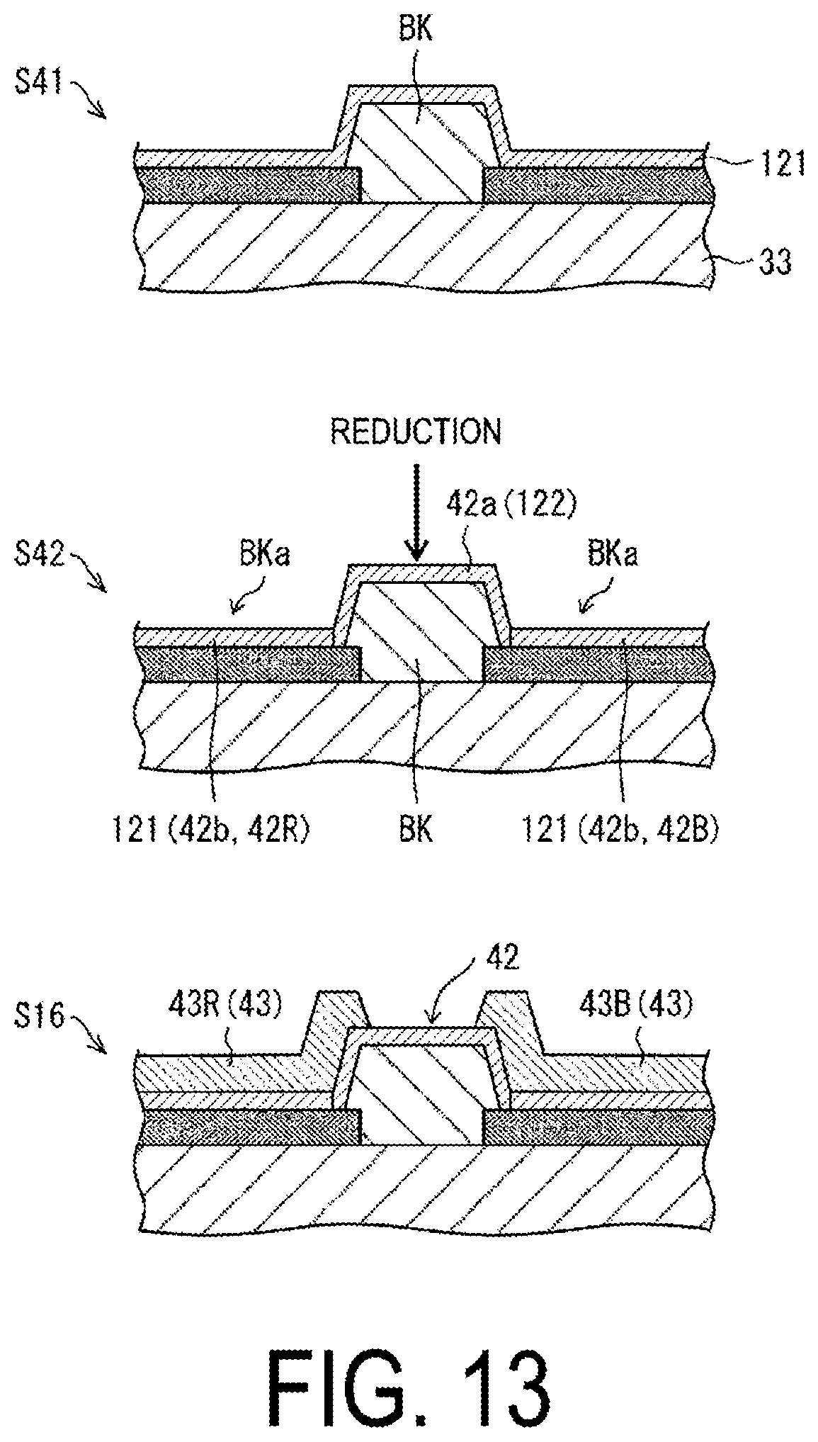 Patent US12581795 Figure 11 – Display device and method for manufacturing same