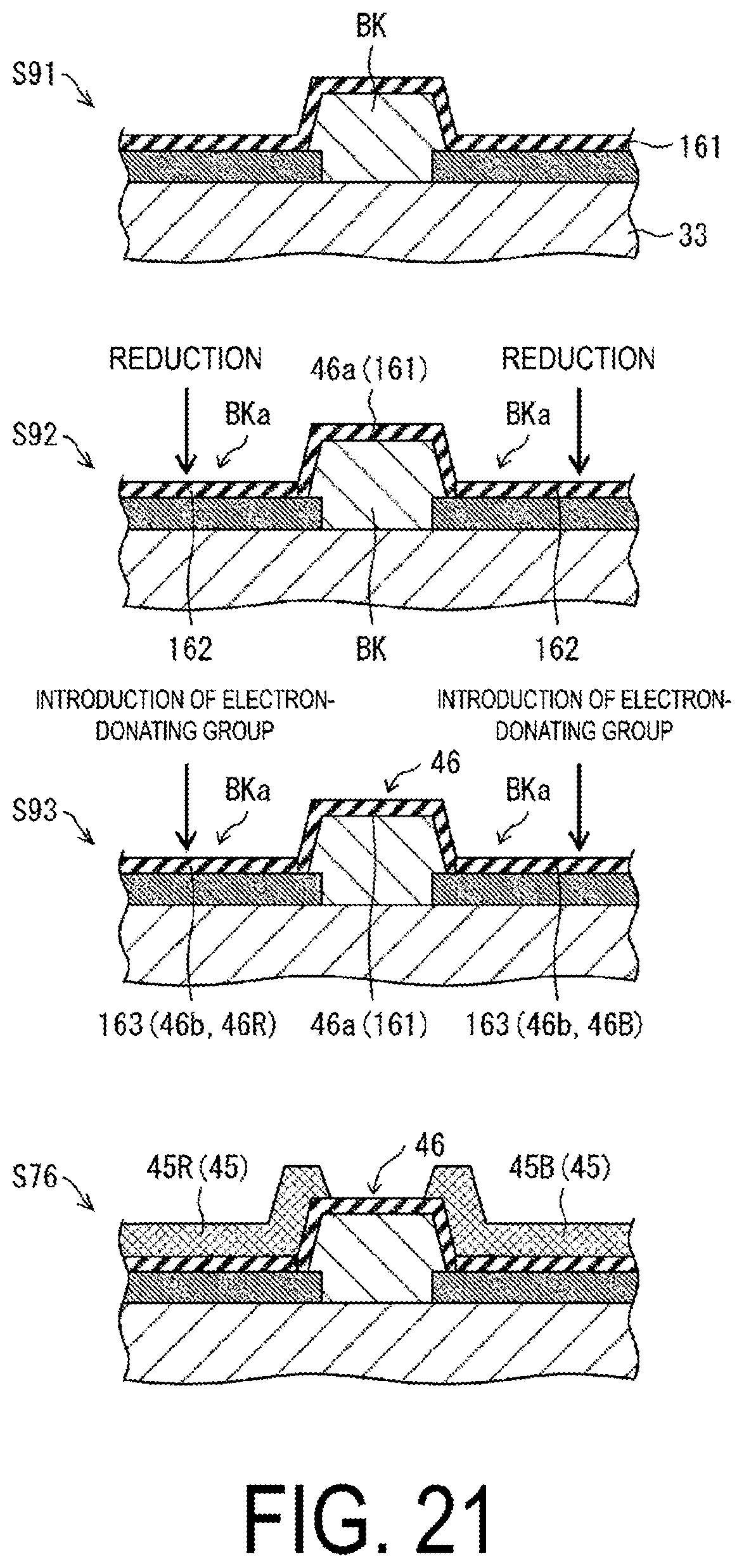 Patent US12581795 Figure 19 – Display device and method for manufacturing same