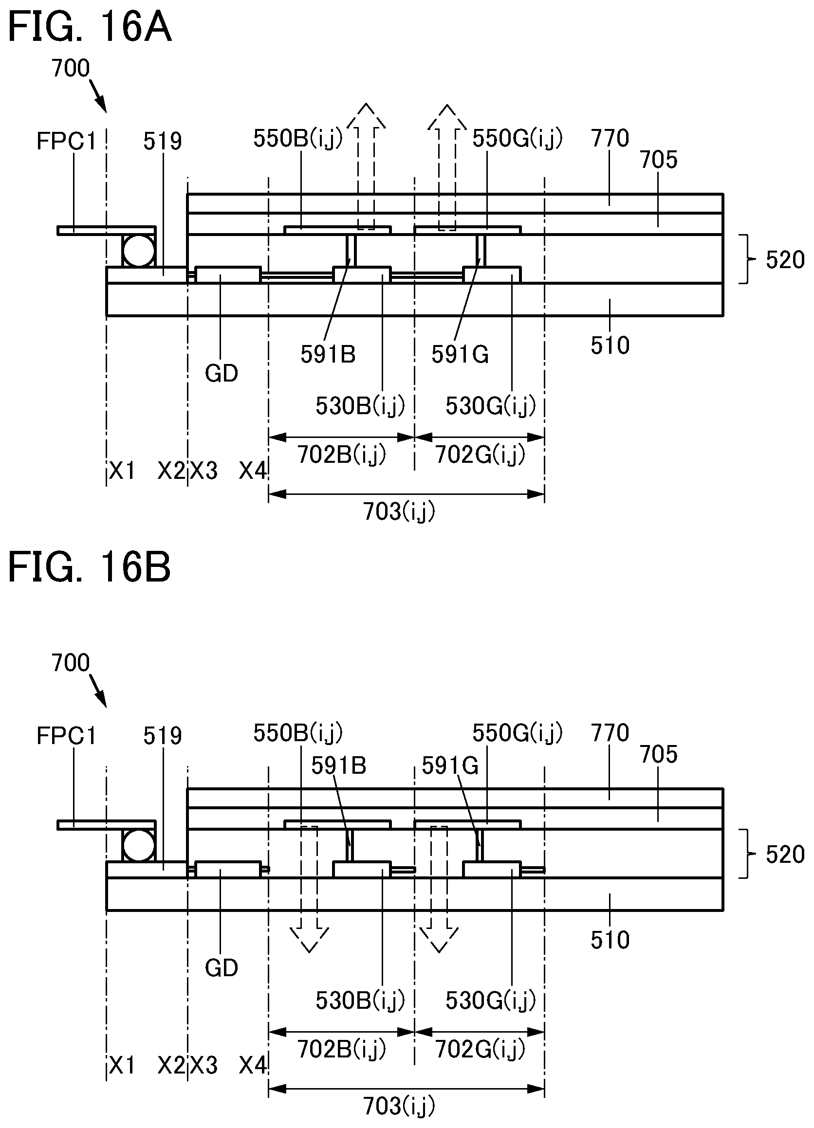 Patent US12581796 Figure 16 – Light-emitting device, light-emitting apparatus, electronic device, and lighting device