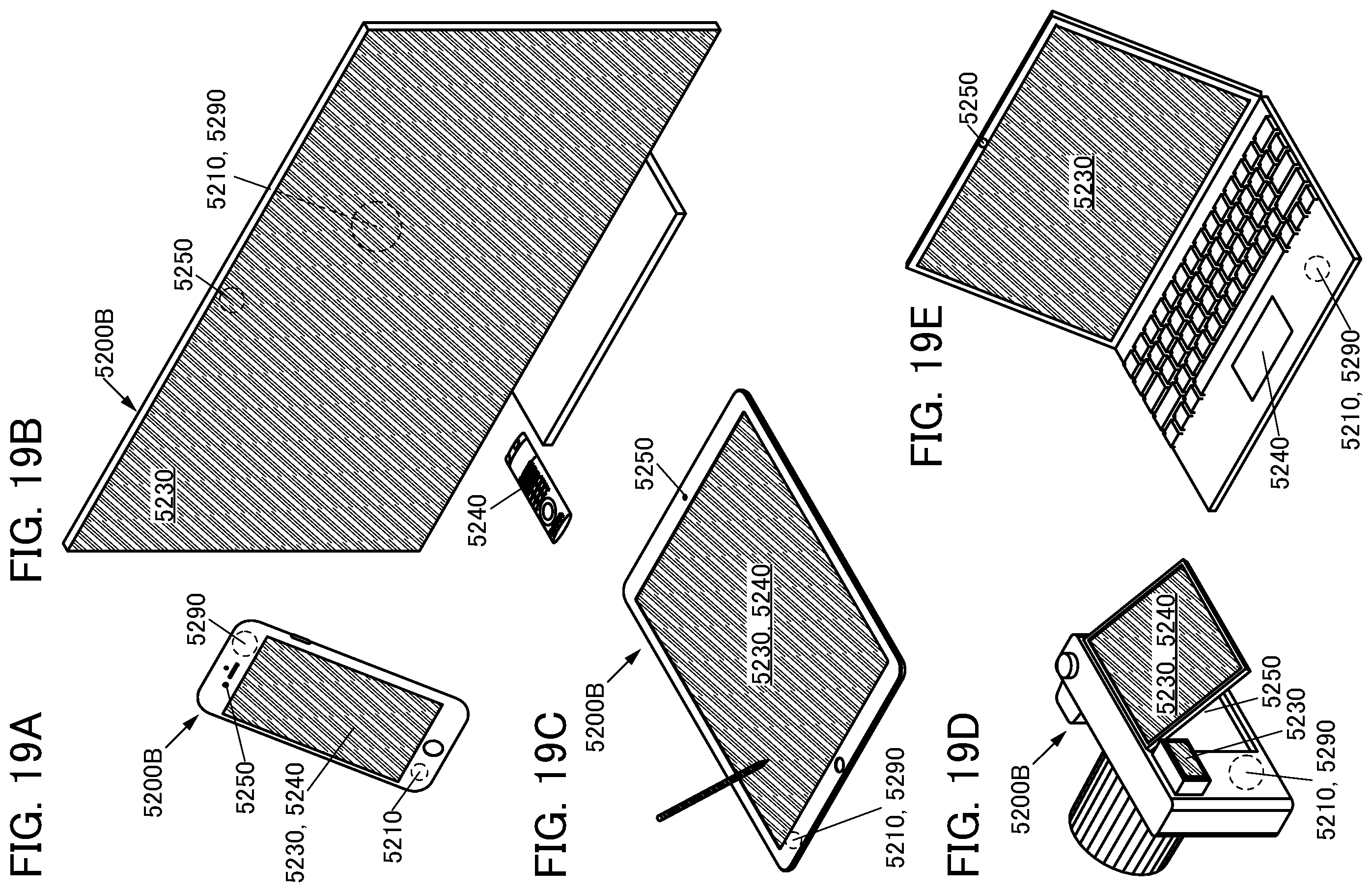 Patent US12581796 Figure 19 – Light-emitting device, light-emitting apparatus, electronic device, and lighting device