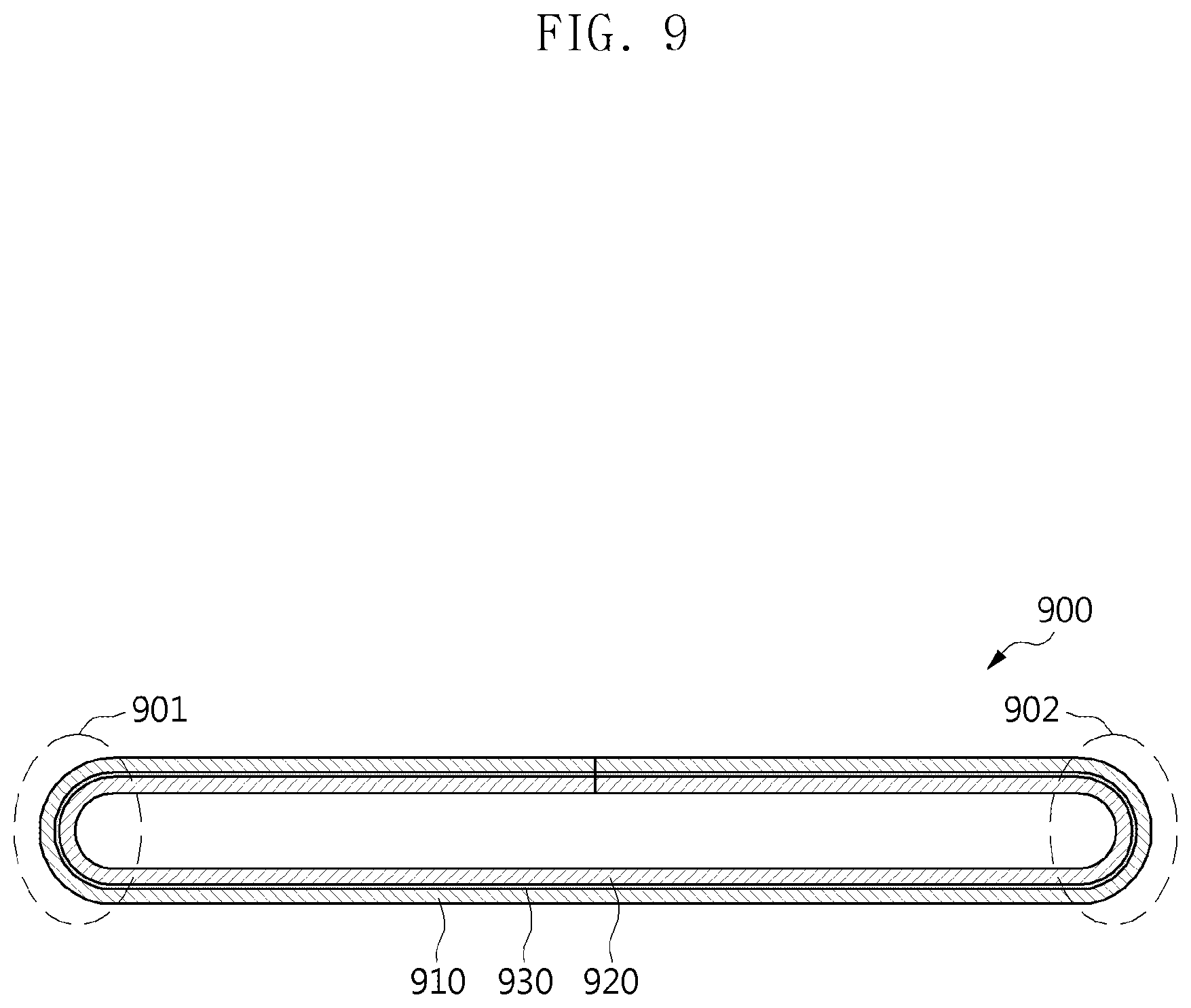 Patent US12581797 Figure 10 – Electronic device comprising transparent cover including glass and foldable display coupled thereto