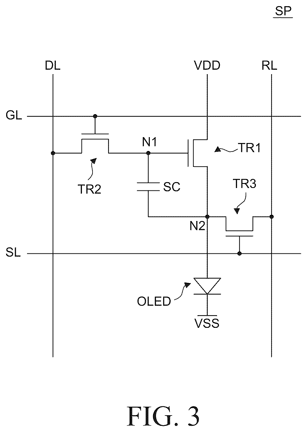 Patent US12581798 Figure 3 – Display device