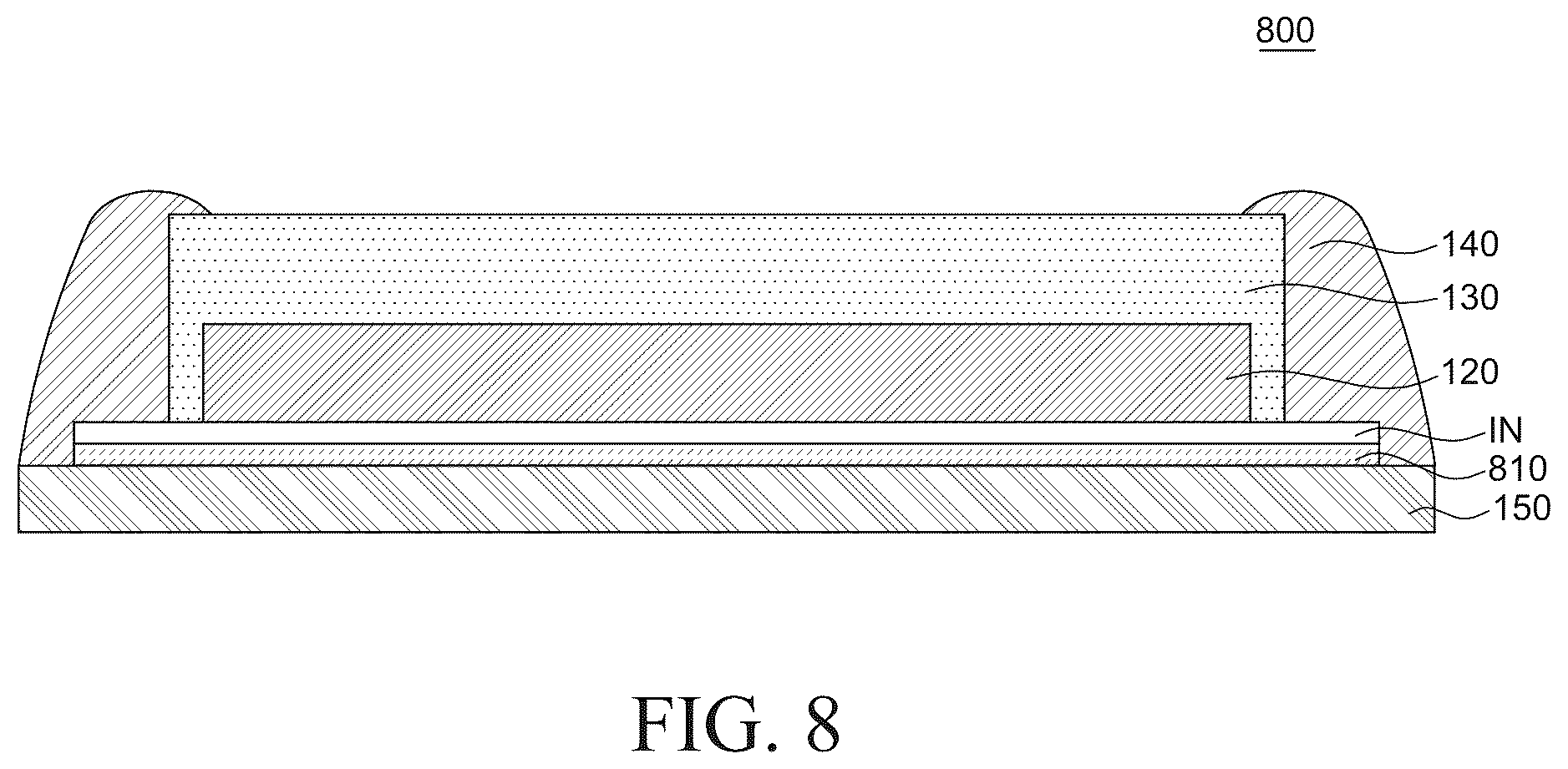 Patent US12581798 Figure 8 – Display device