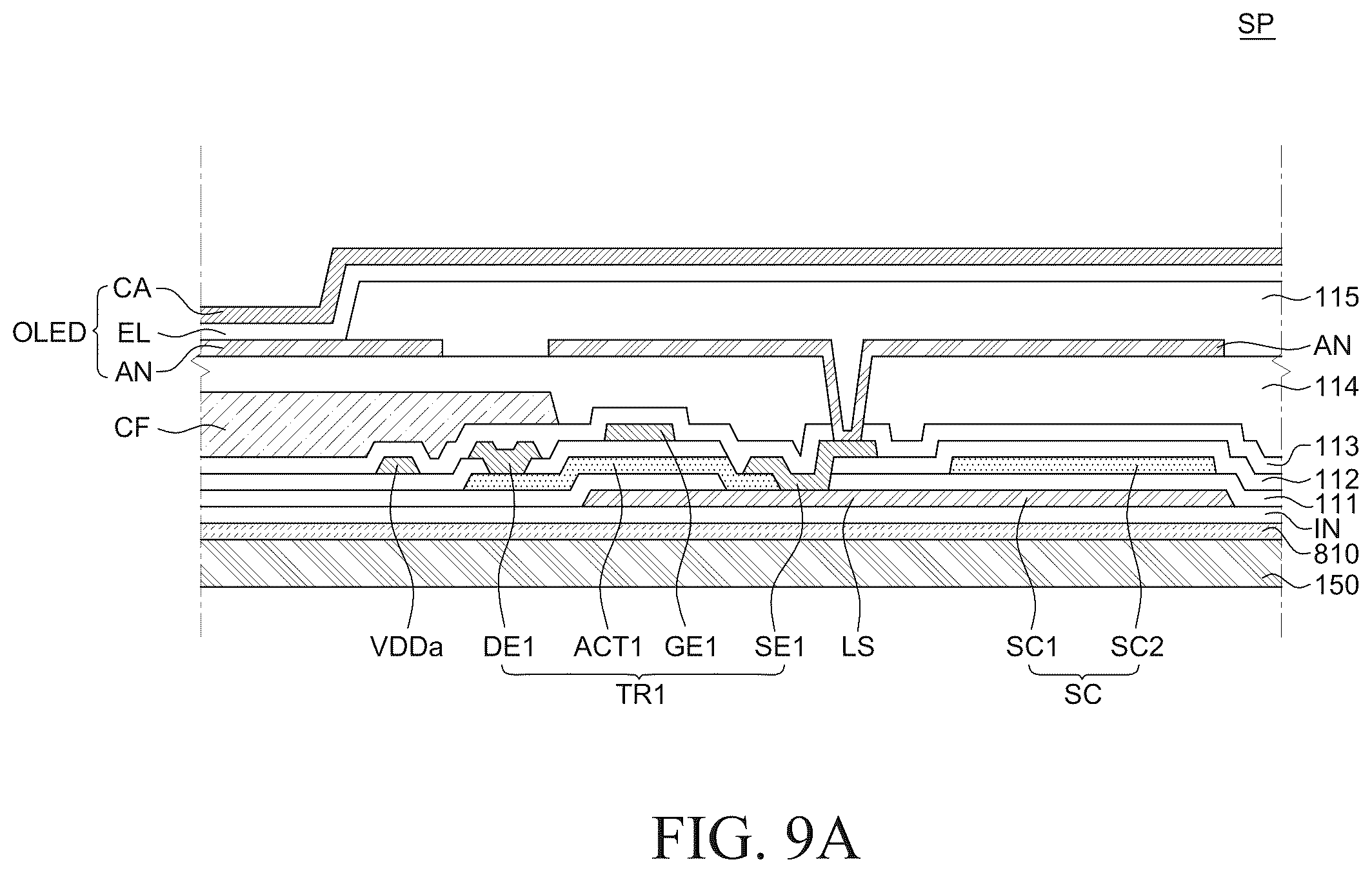 Patent US12581798 Figure 9 – Display device
