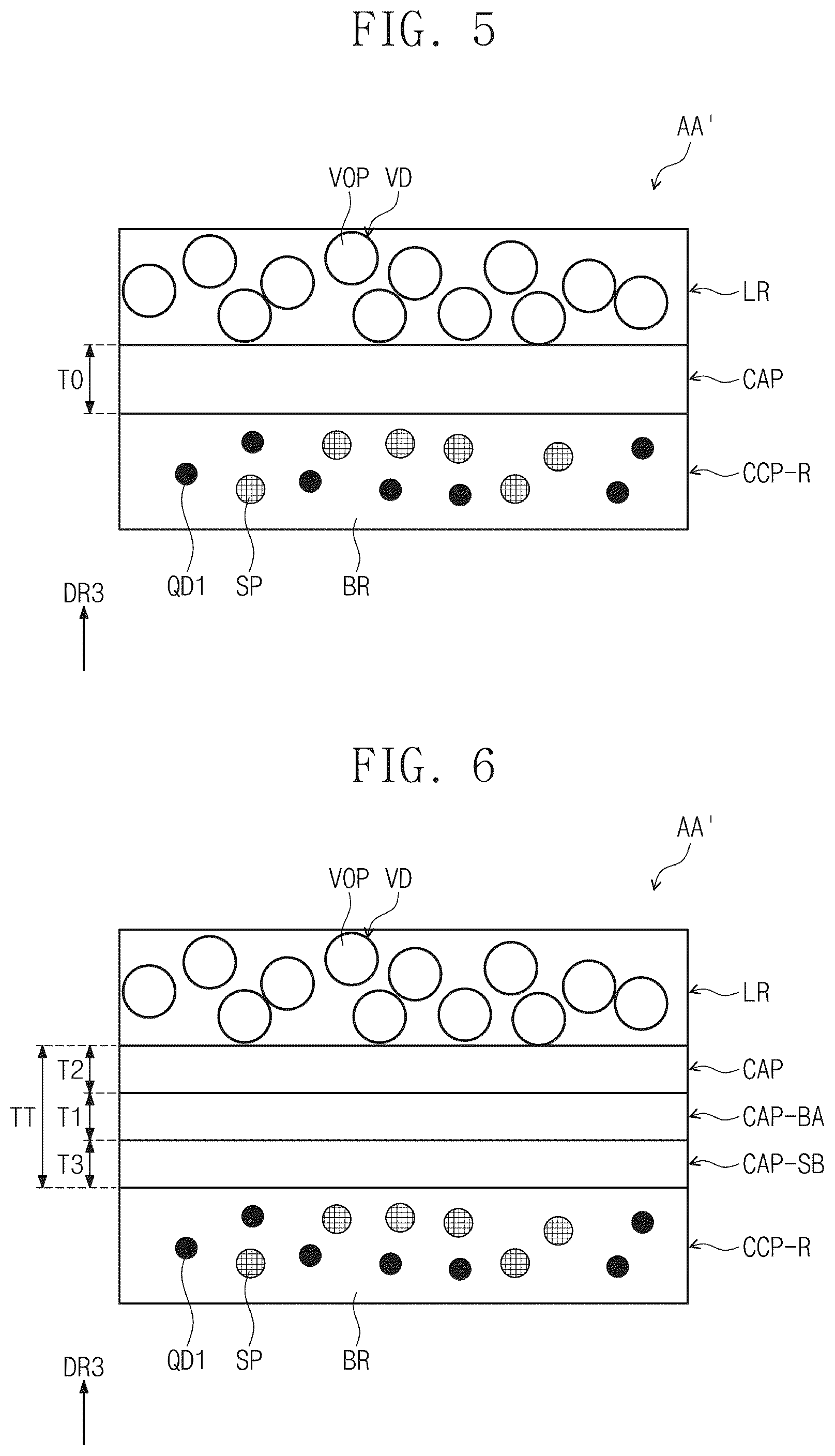 Patent US12581799 Figure 4 – Light control member and display device including the same