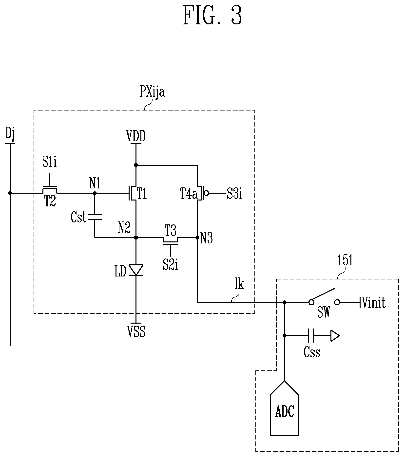Patent US12581802 Figure 3 – Display device and driving method thereof