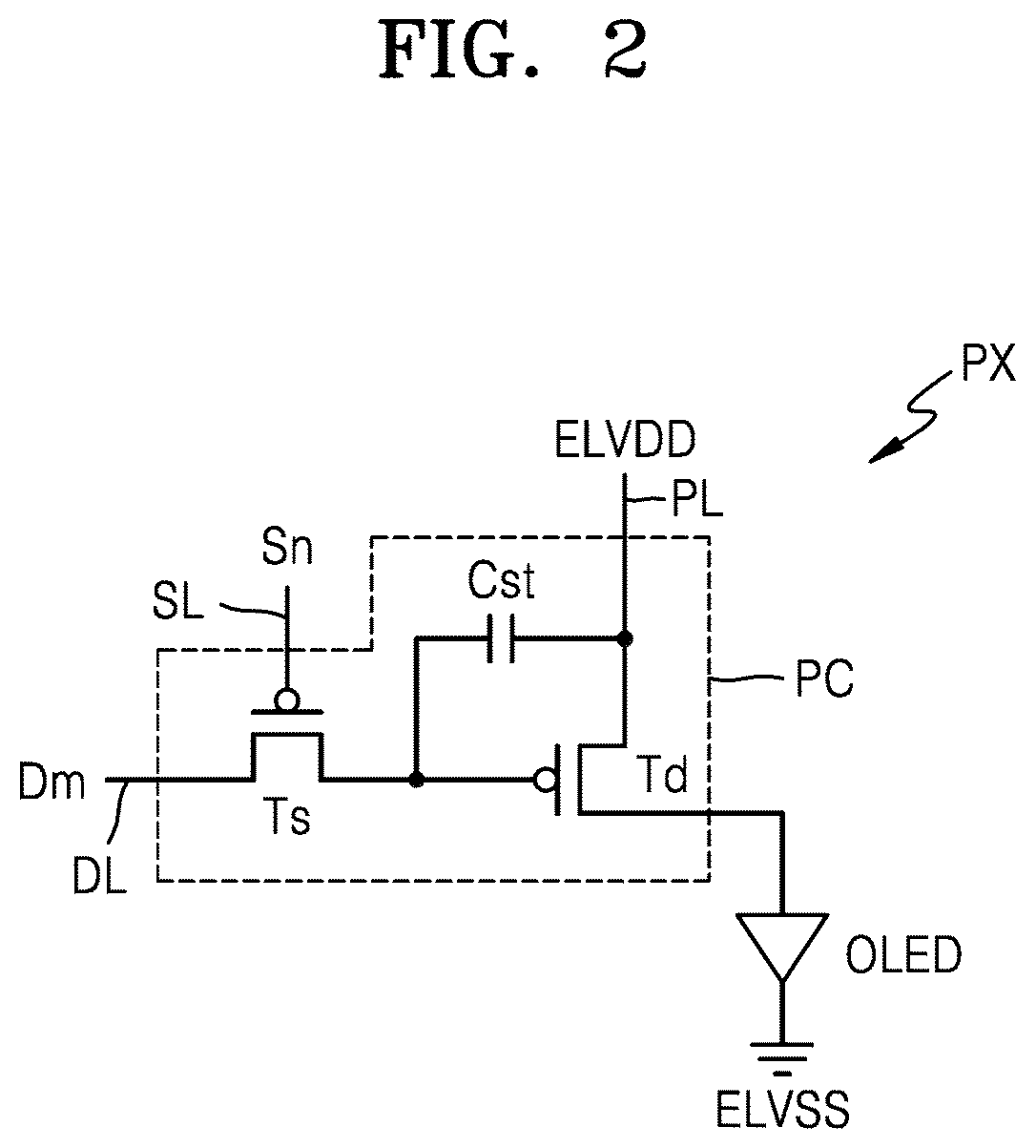 Patent US12581803 Figure 2 – Display device and method of manufacturing the same