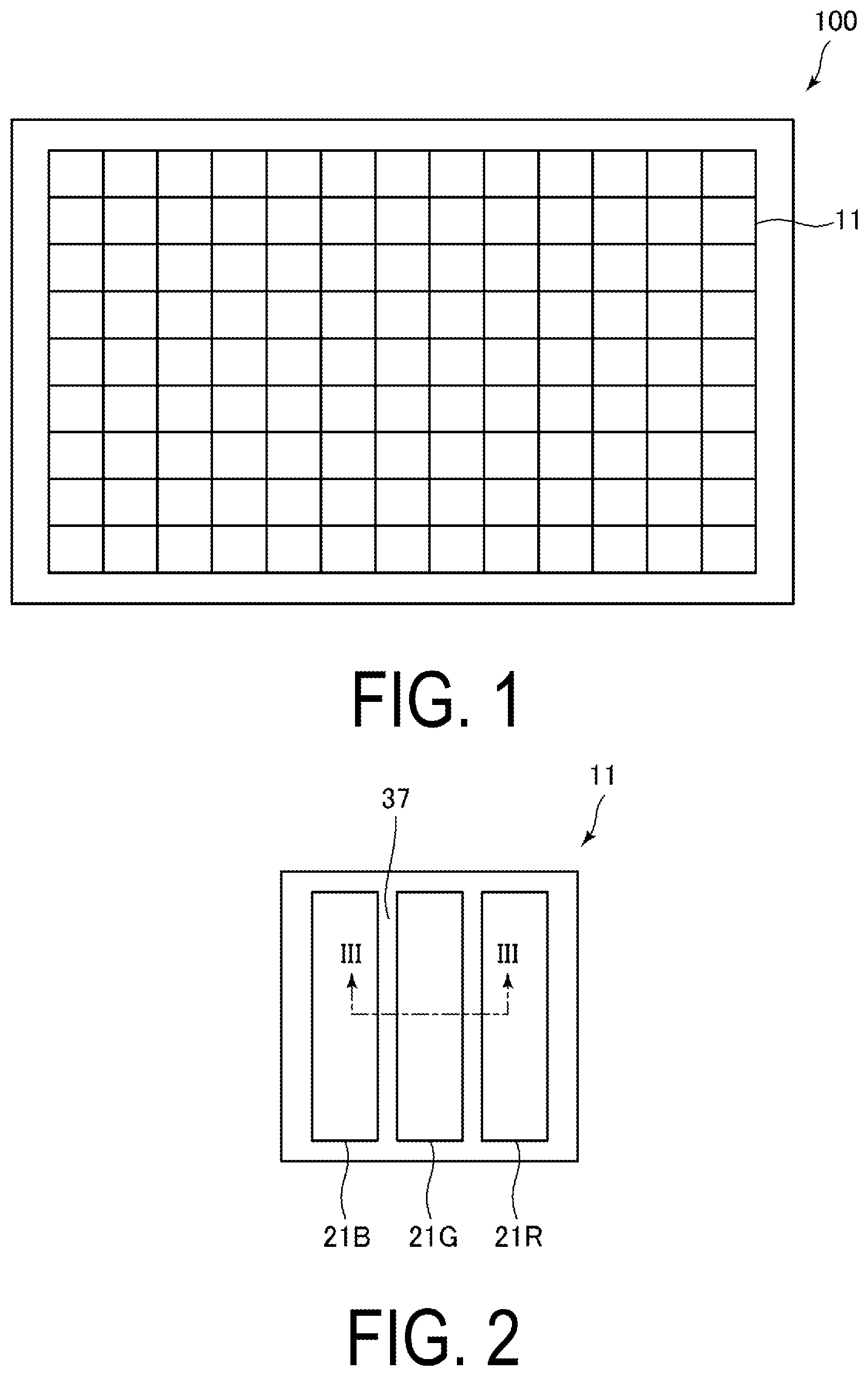 Patent US12581805 Figure 1 – Display device and method for manufacturing display device
