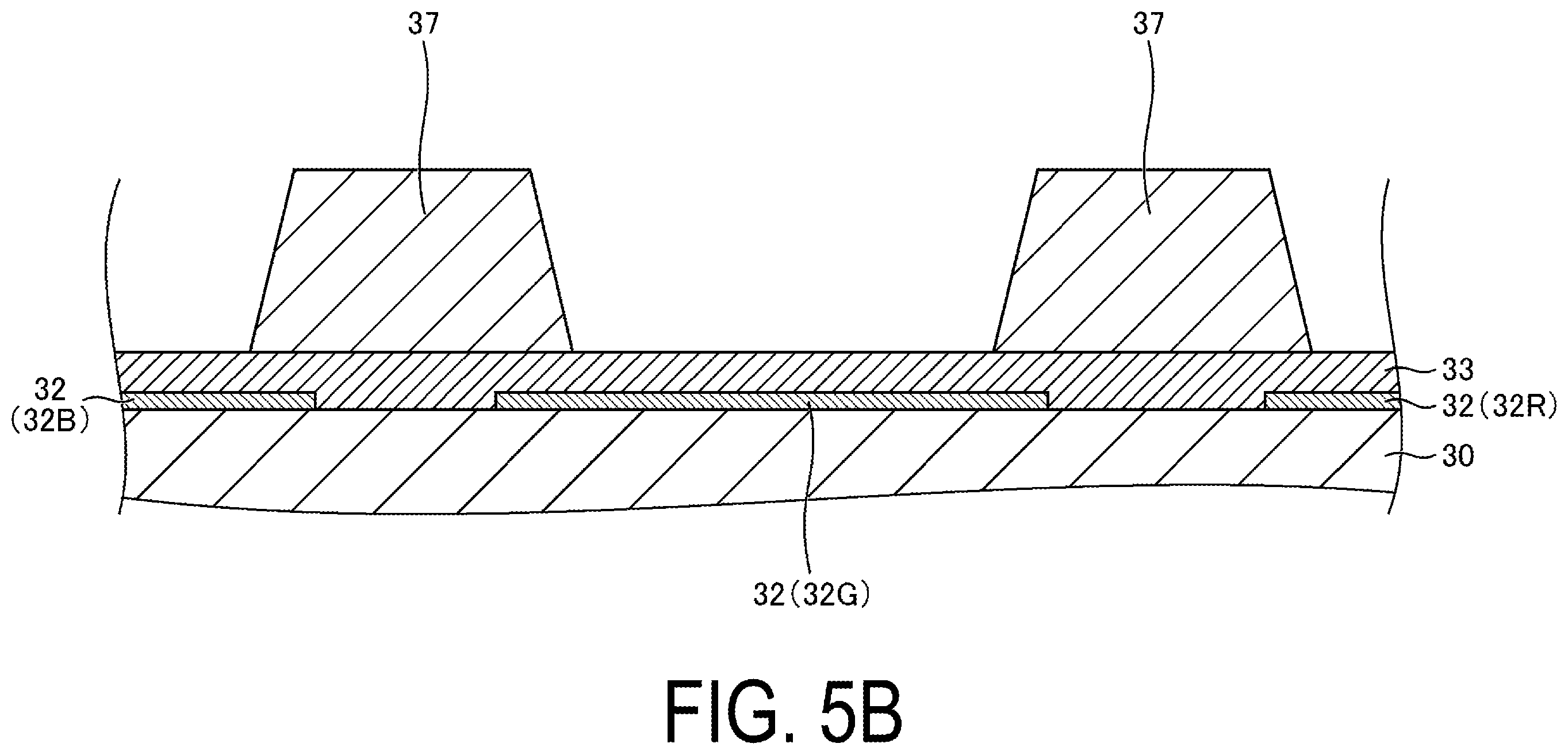 Patent US12581805 Figure 5 – Display device and method for manufacturing display device