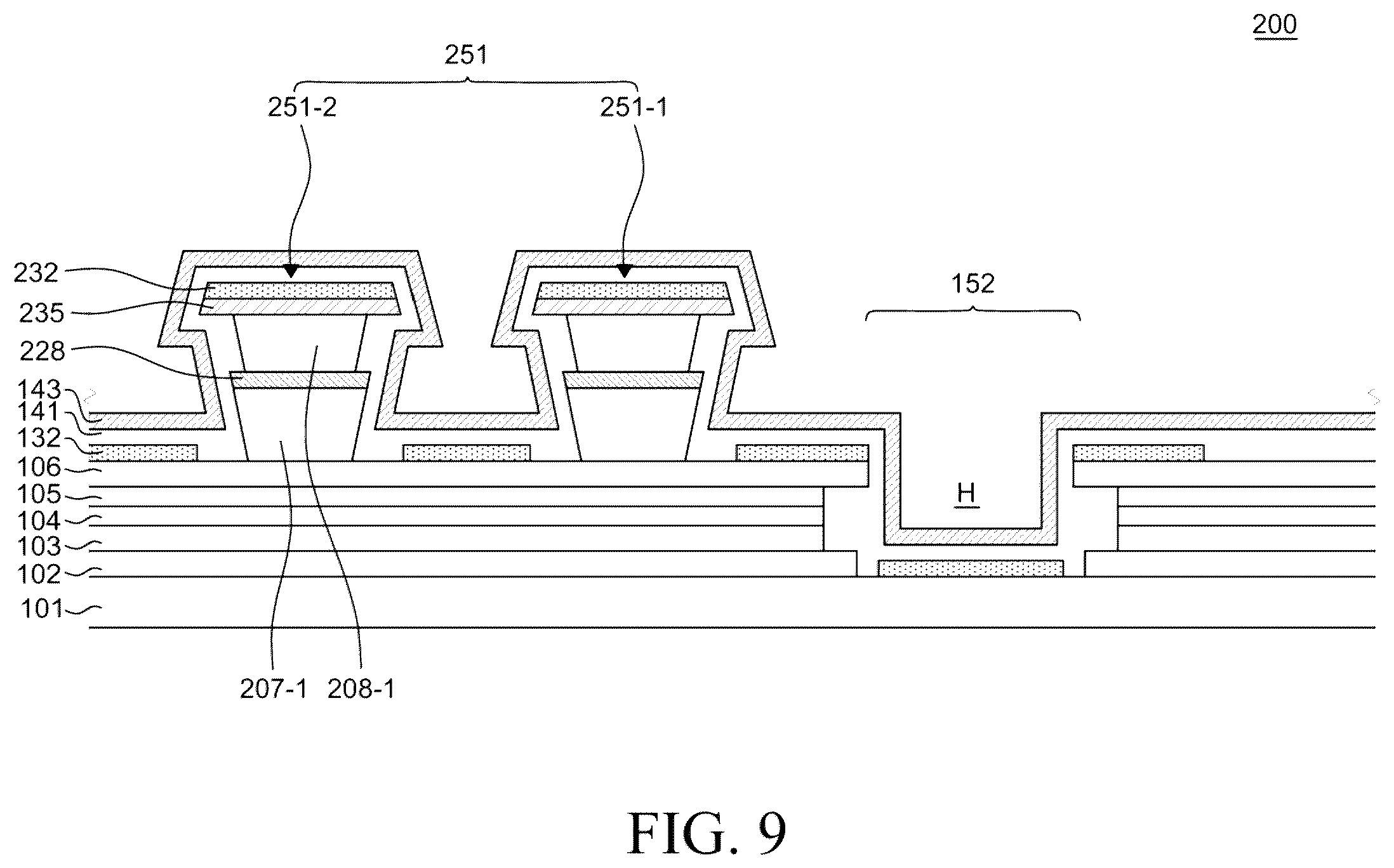 Patent US12581808 Figure 14 – Electroluminescent display device