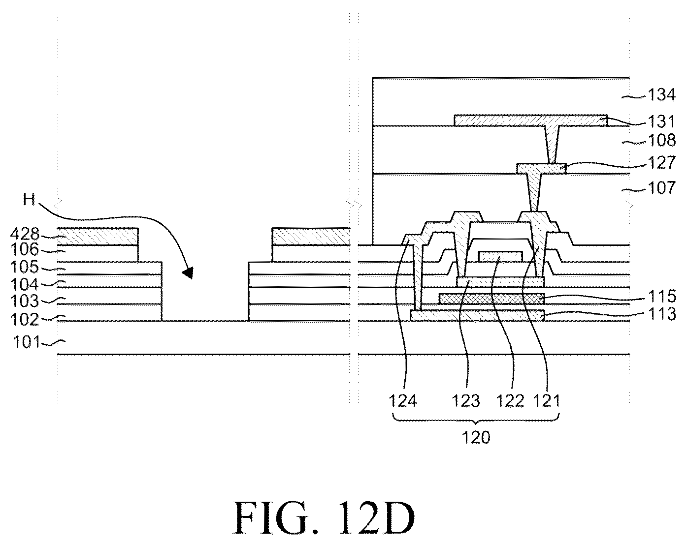 Patent US12581808 Figure 20 – Electroluminescent display device