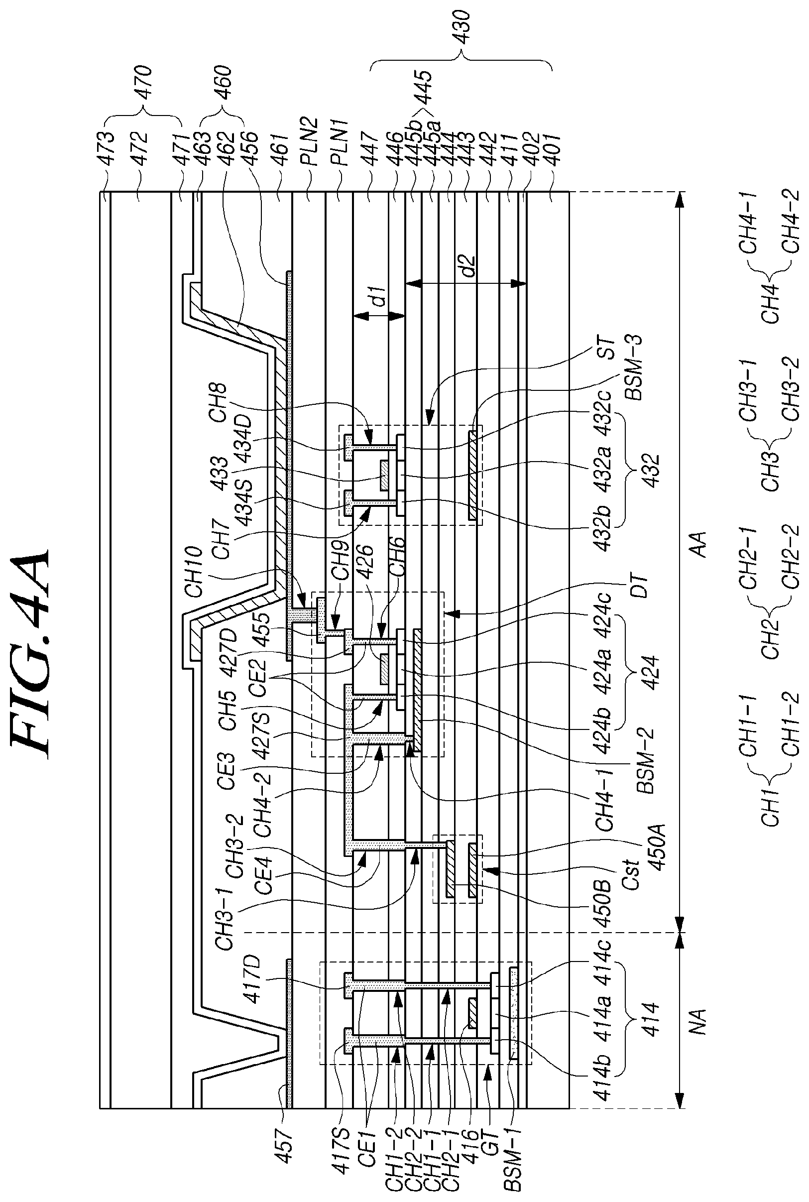 Patent US12581810 Figure 5 – Organic light emitting diode display device and manufacturing method thereof