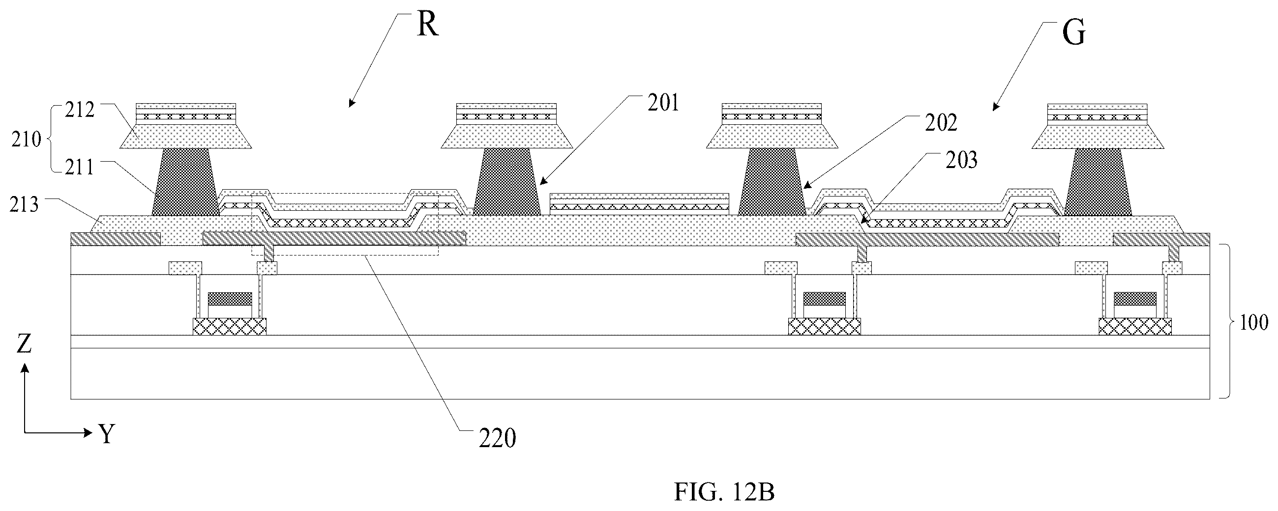 Patent US12581811 Figure 13 – Display panel and display device