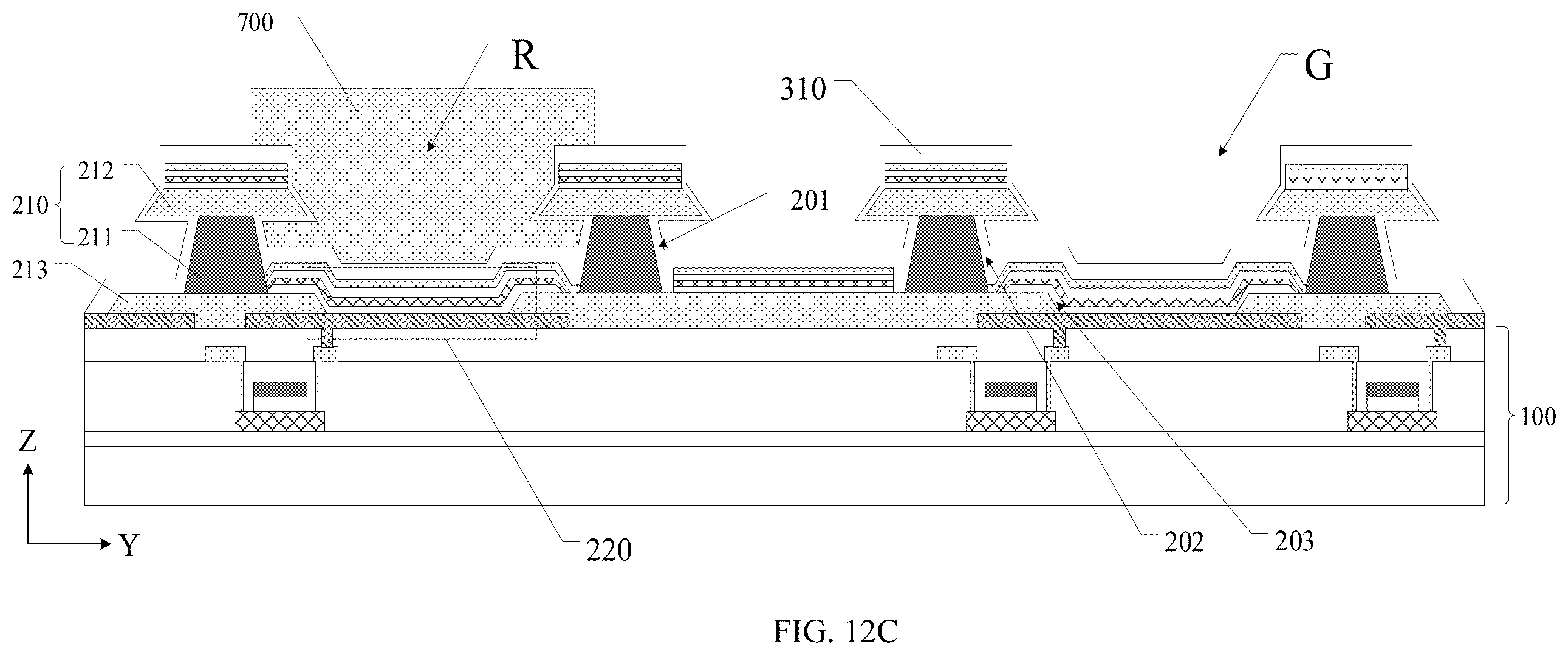 Patent US12581811 Figure 14 – Display panel and display device