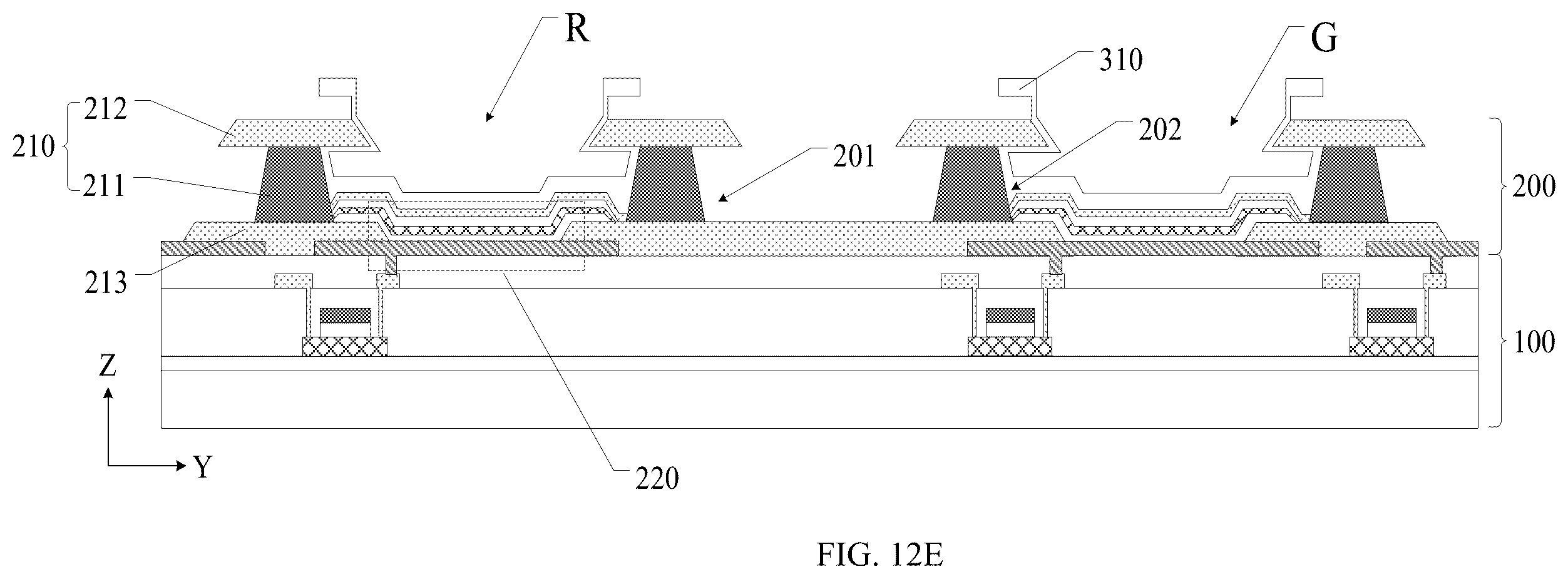 Patent US12581811 Figure 16 – Display panel and display device