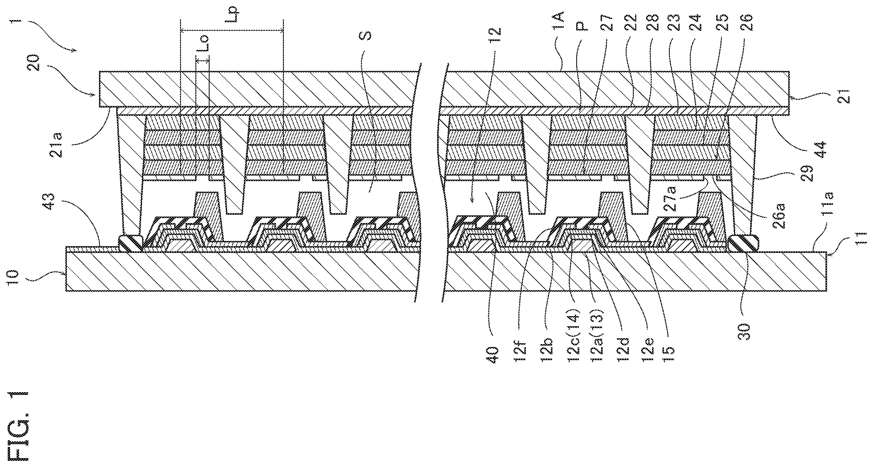 Patent US12581812 Figure 1 – Display device