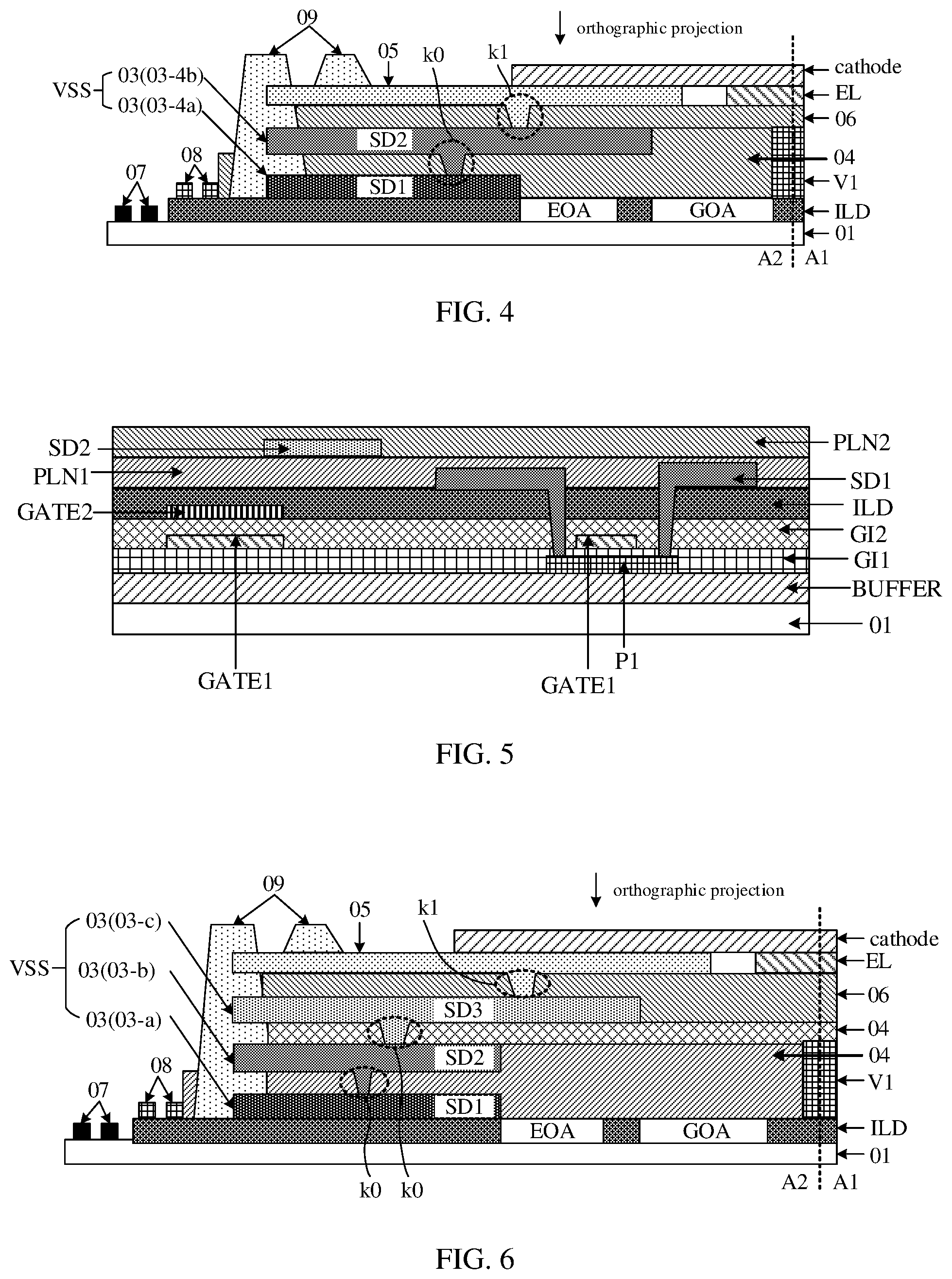 Patent US12581813 Figure 3 – Display panel and display device