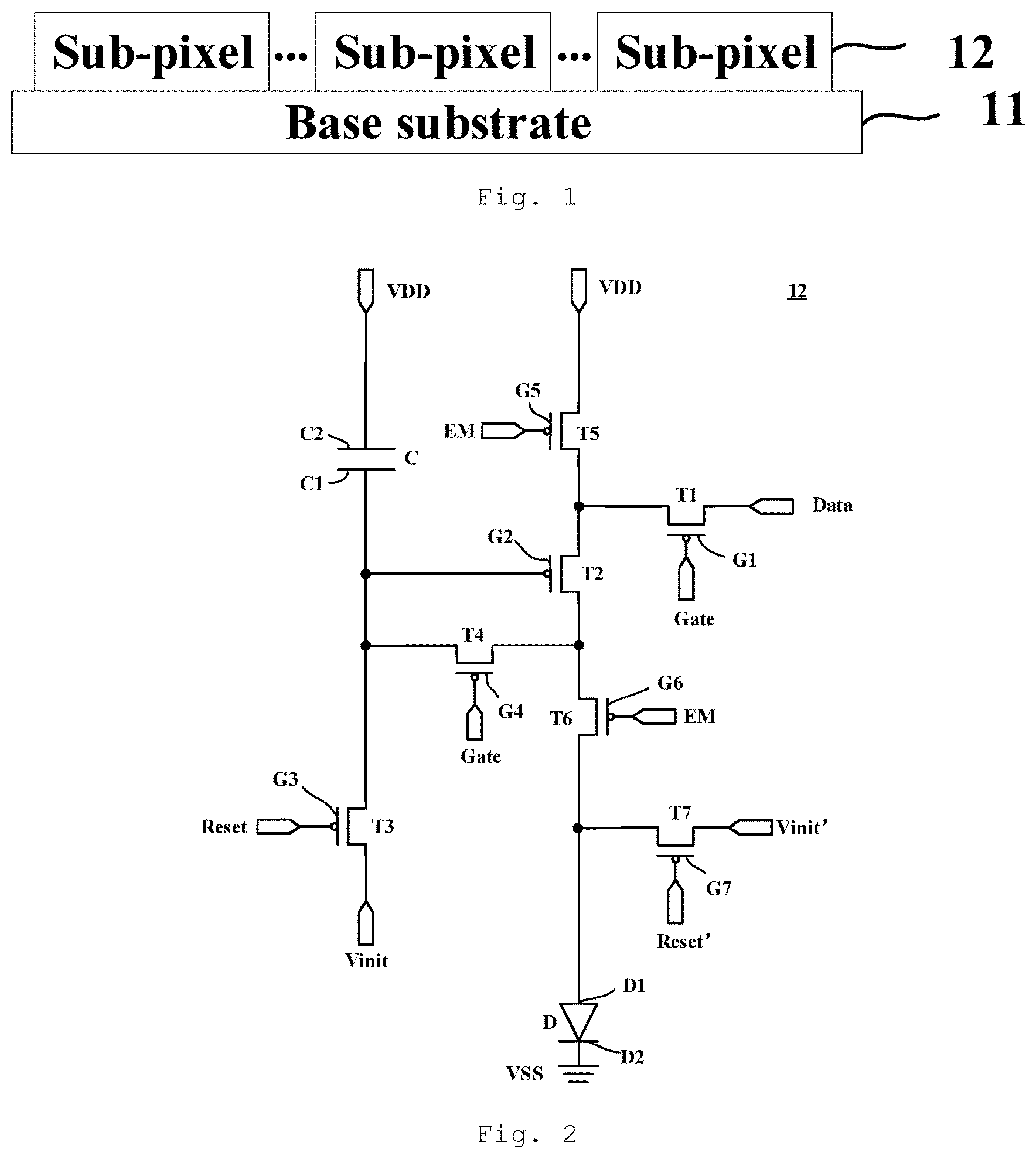 Patent US12581814 — Display panel with improved display effect and manufacturing method thereof, and display device — Figure 1