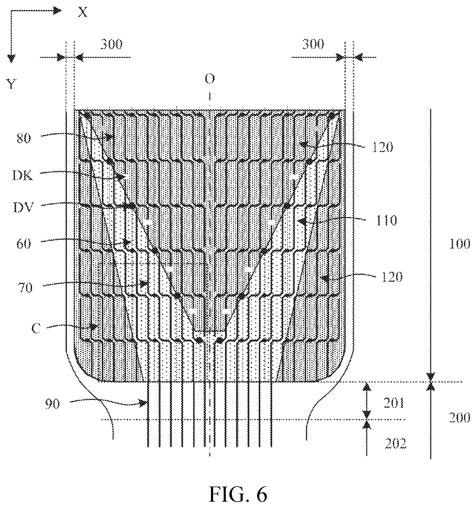 Patent US12581816 Figure 4 – Display substrate and display apparatus with fanout ladder sub-lines