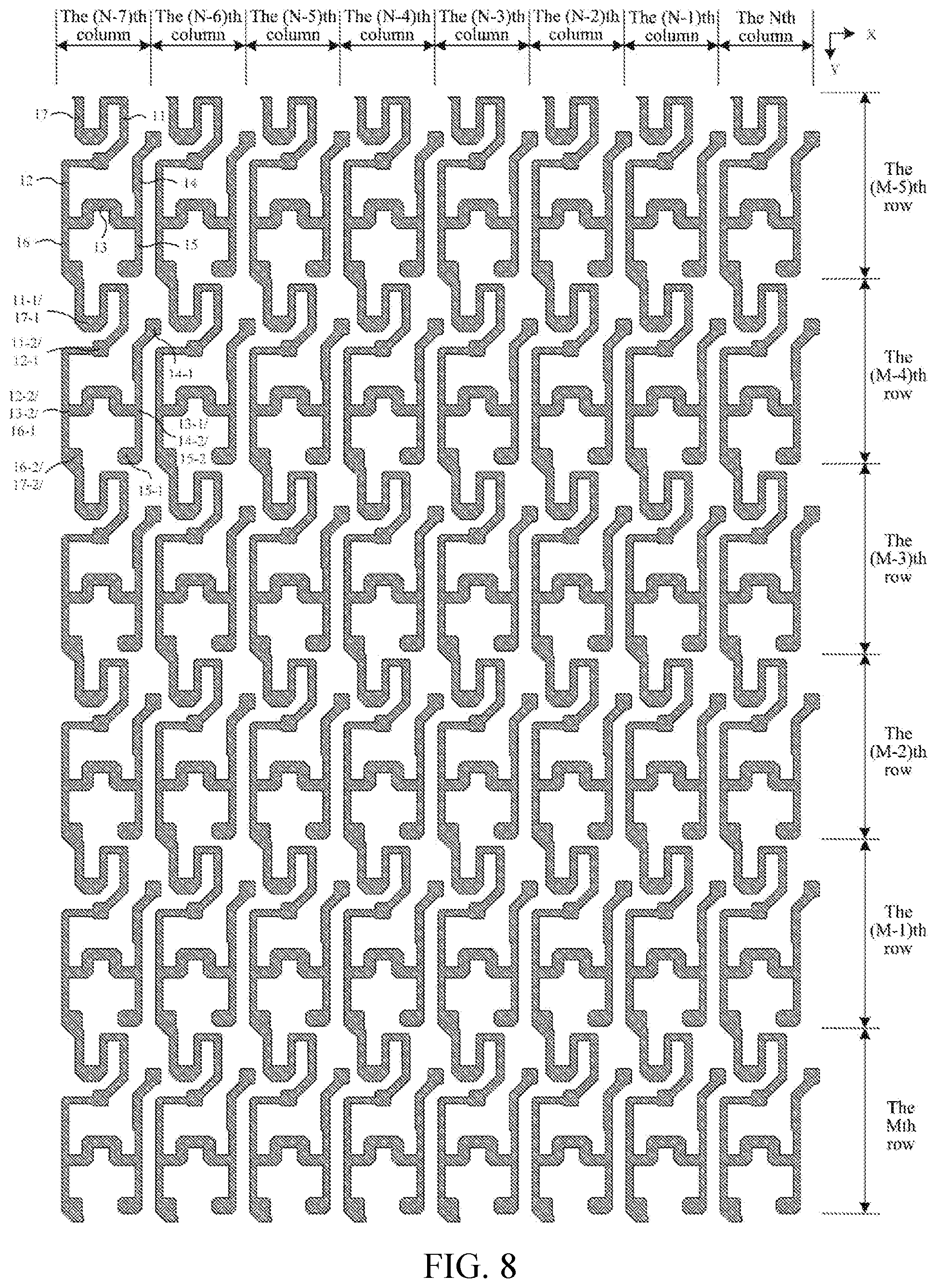 Patent US12581816 Figure 9 – Display substrate and display apparatus with fanout ladder sub-lines