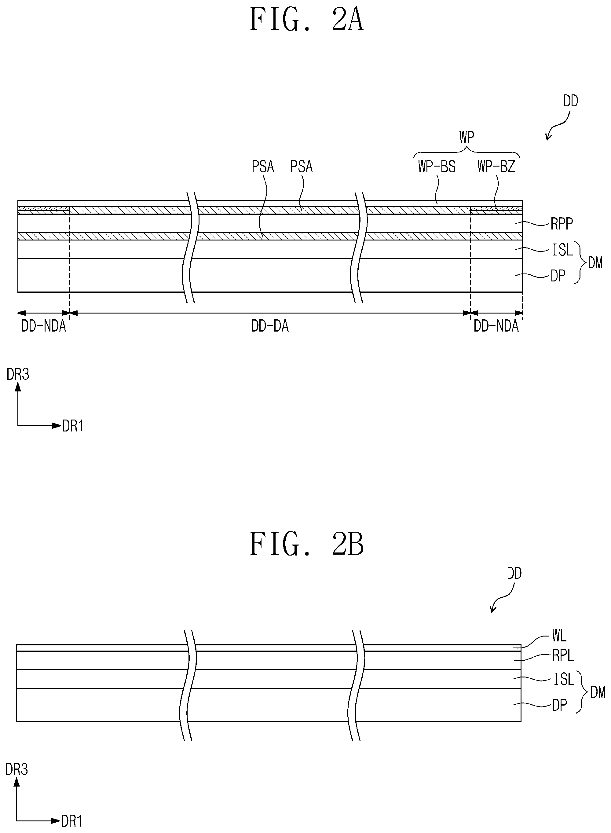Patent US12581817 Figure 2 – Display device including input sensor with increased sensitivity