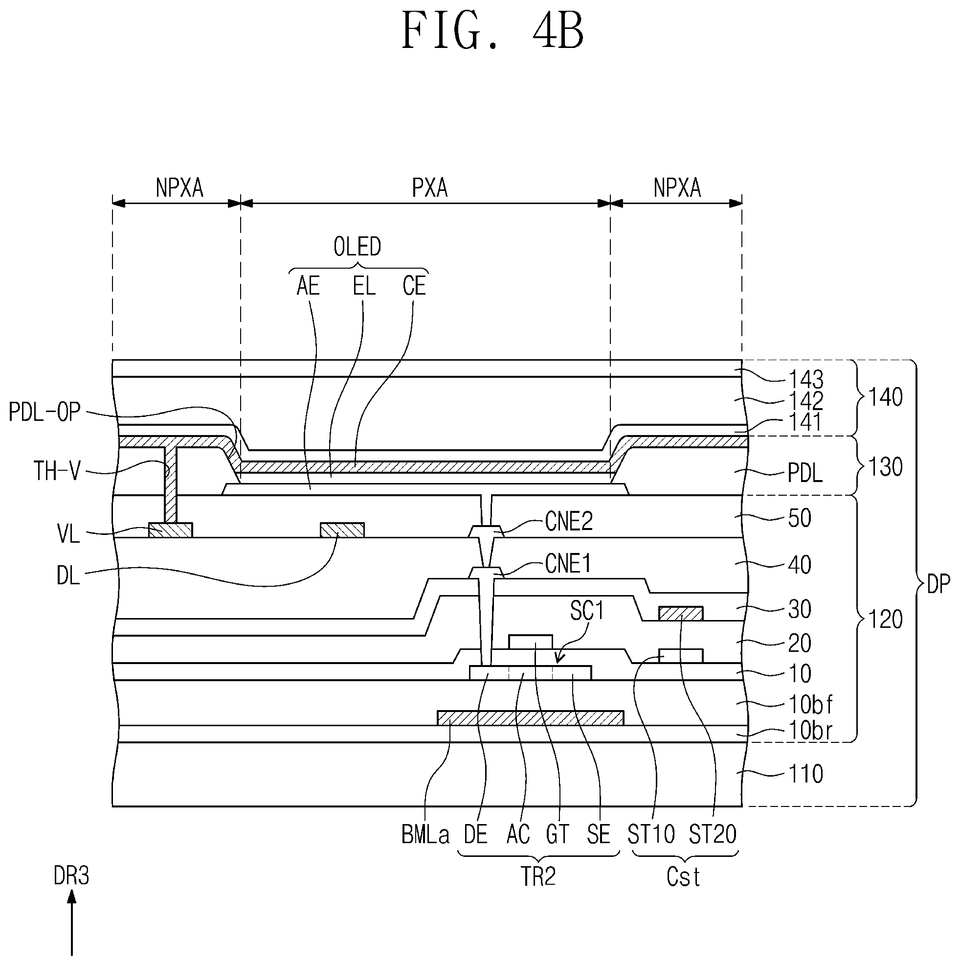 Patent US12581817 Figure 5 – Display device including input sensor with increased sensitivity