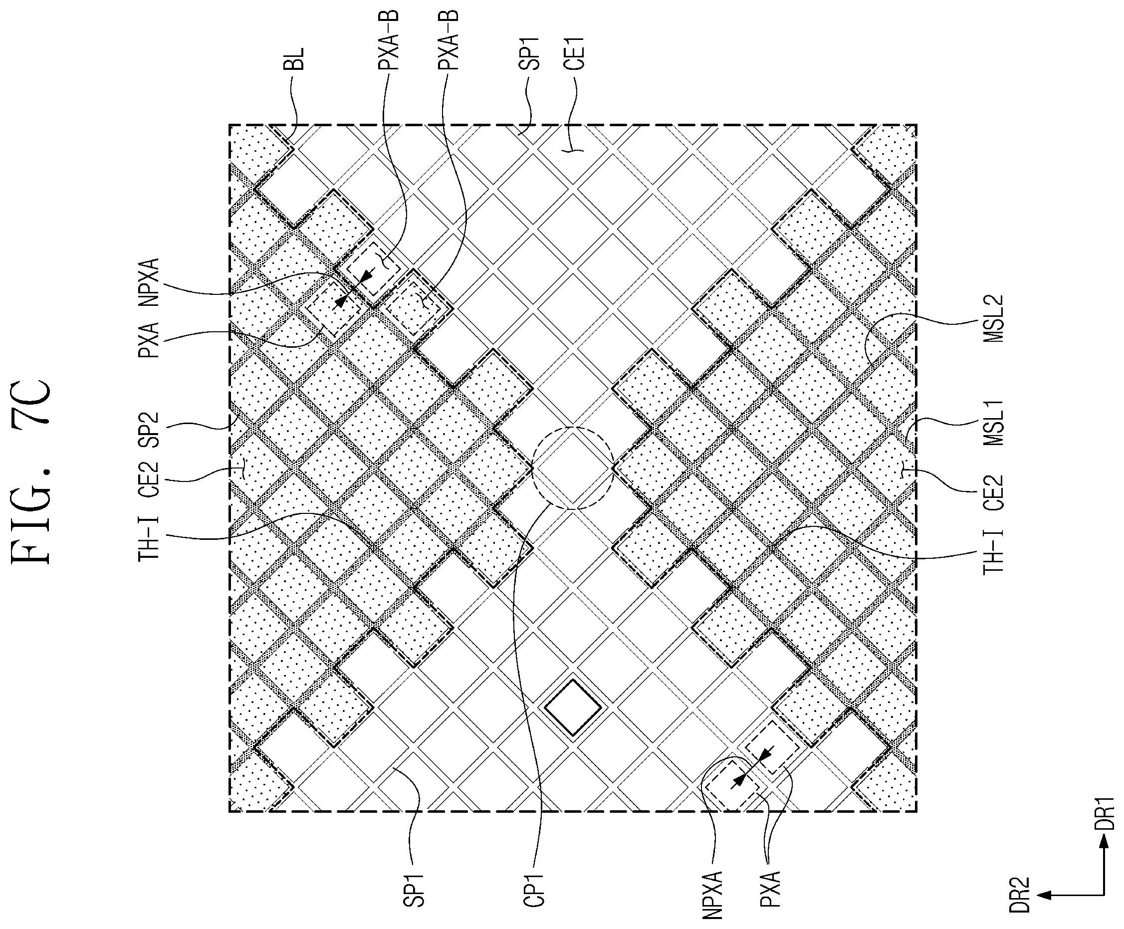 Patent US12581817 Figure 14 – Display device including input sensor with increased sensitivity
