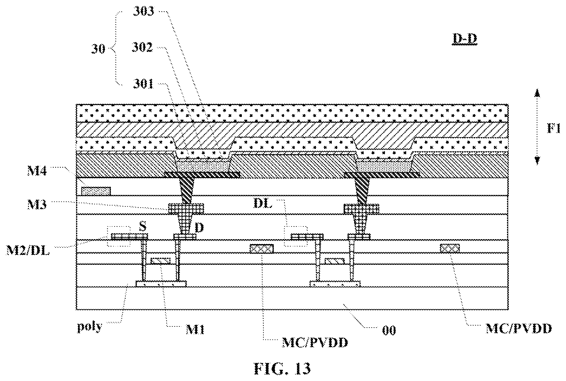 Patent US12581818 Figure 12 – Display panel and display apparatus