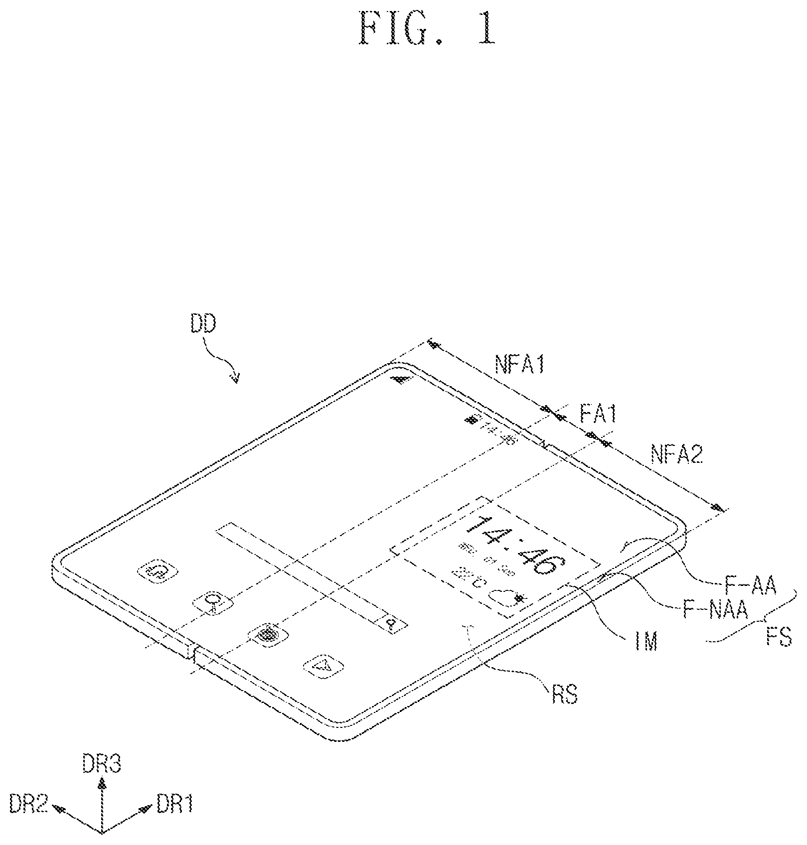 Patent US12581819 Figure 1 – Display panel and method for manufacturing the same