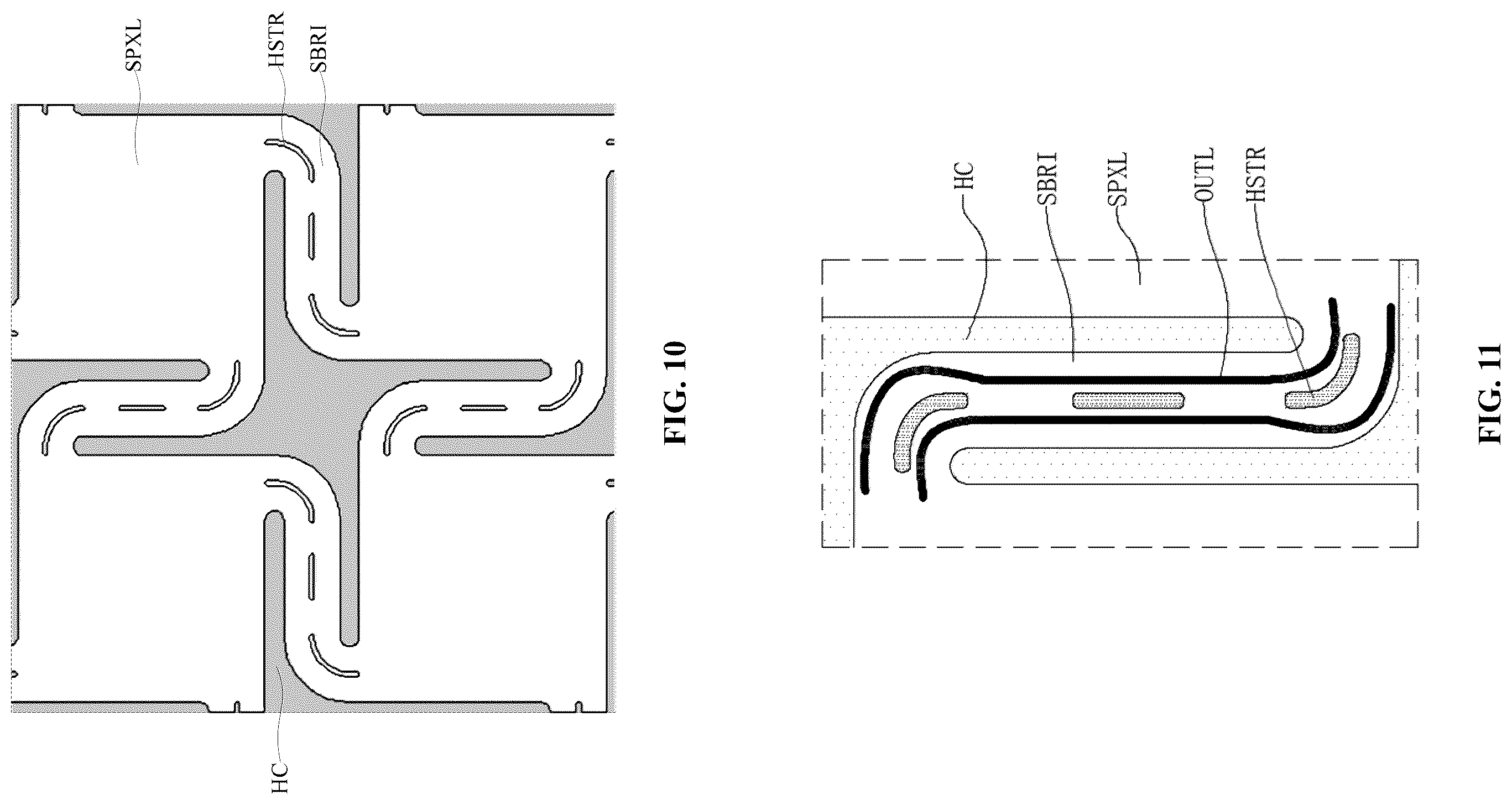 Patent US12581821 Figure 6 – Display panel with deformable bridging unit, manufacturing method thereof, and display device
