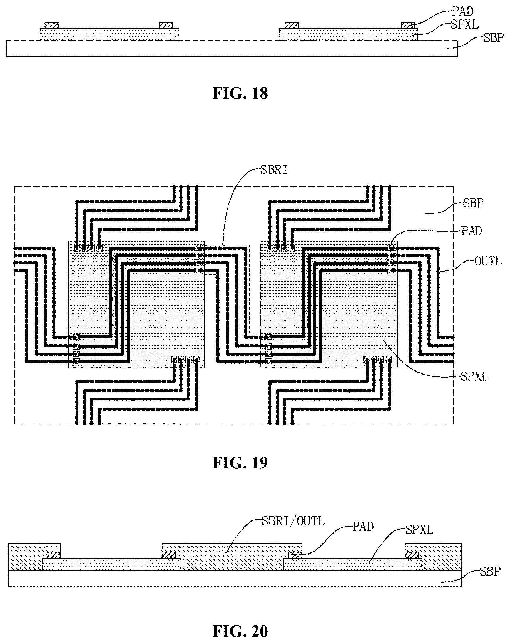 Patent US12581821 Figure 10 – Display panel with deformable bridging unit, manufacturing method thereof, and display device