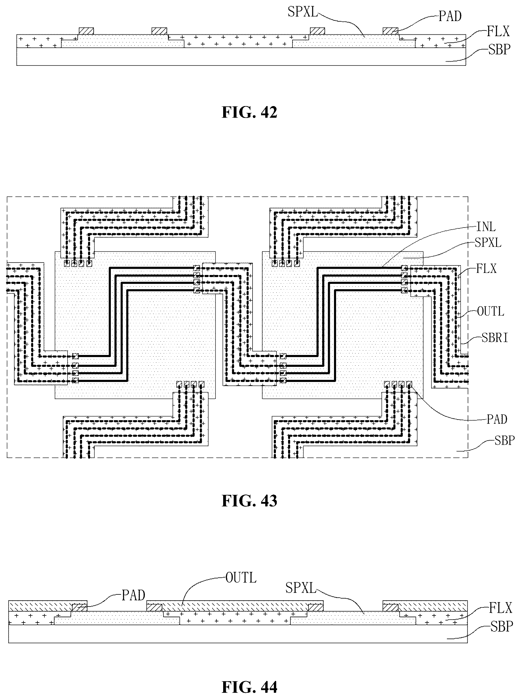Patent US12581821 Figure 19 – Display panel with deformable bridging unit, manufacturing method thereof, and display device