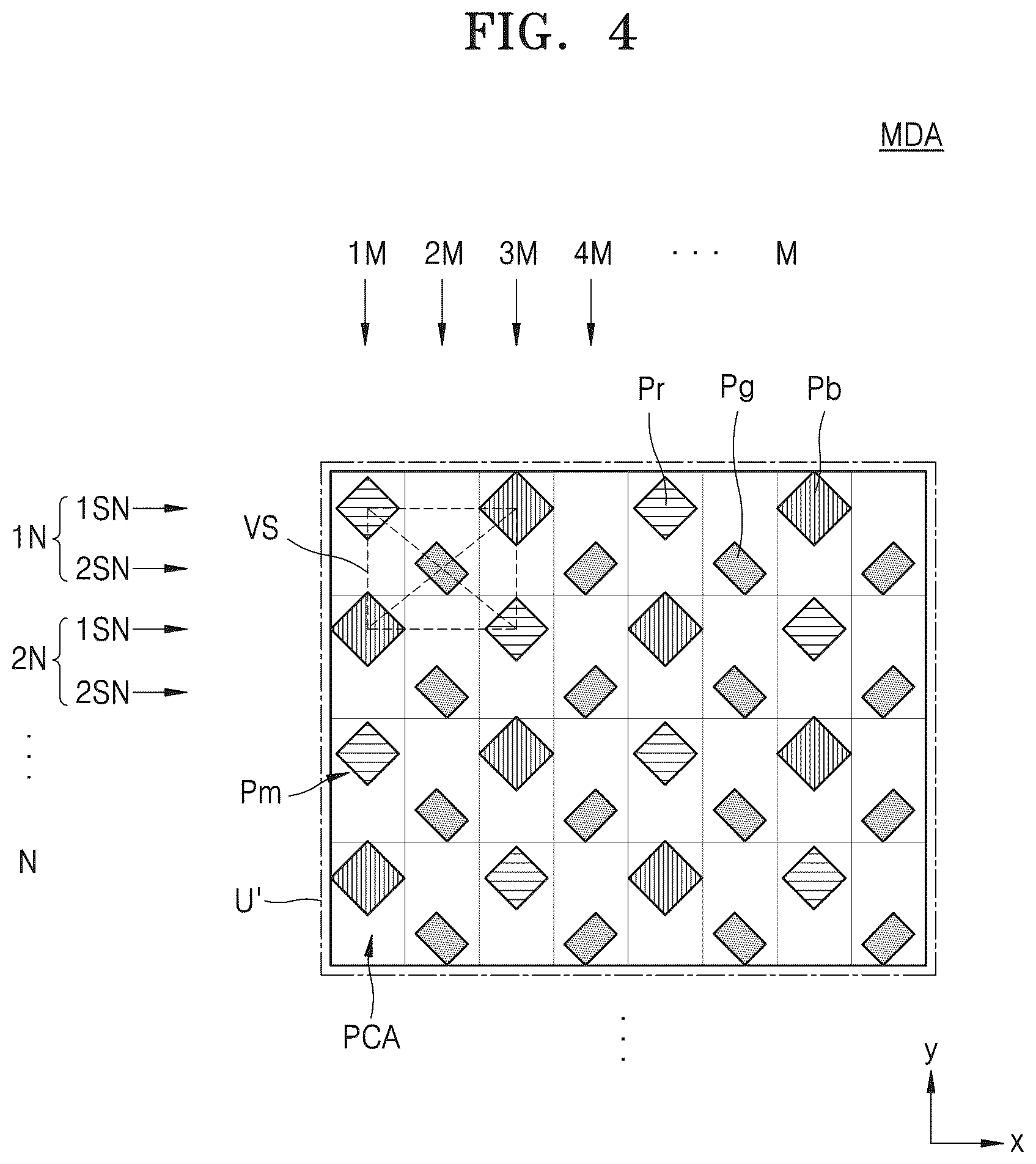 Patent US12581824 Figure 4 – Display device