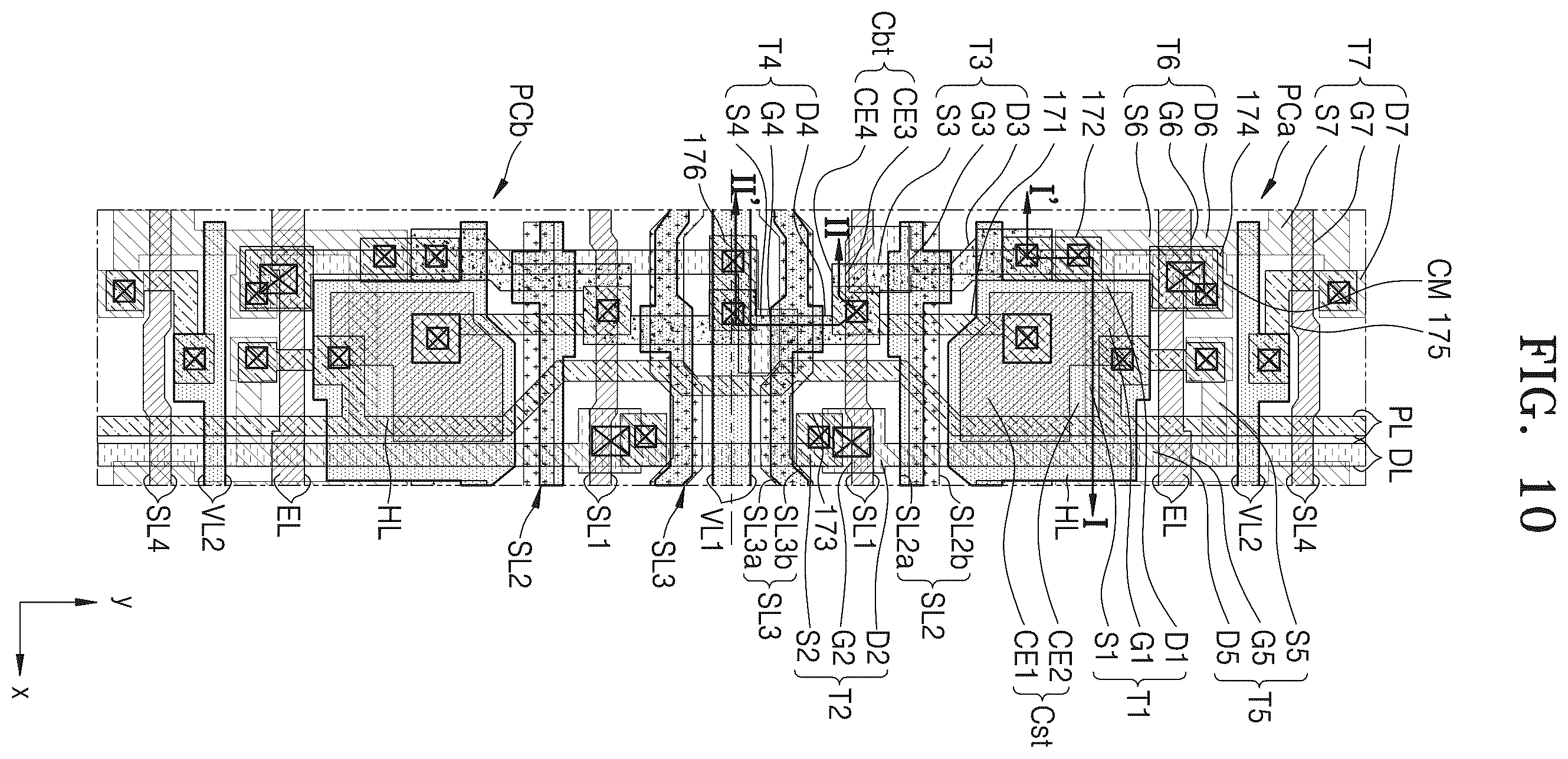 Patent US12581824 Figure 11 – Display device