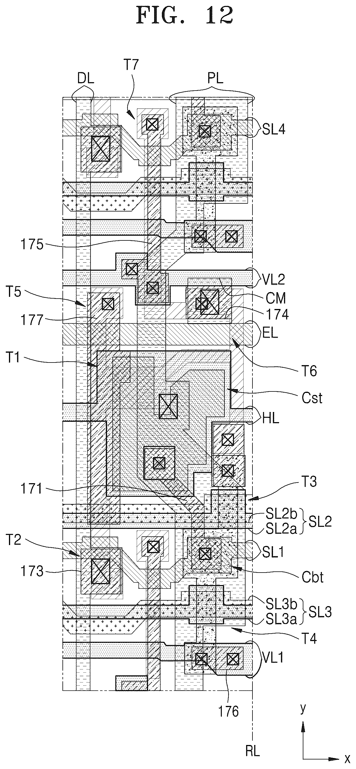 Patent US12581824 Figure 13 – Display device
