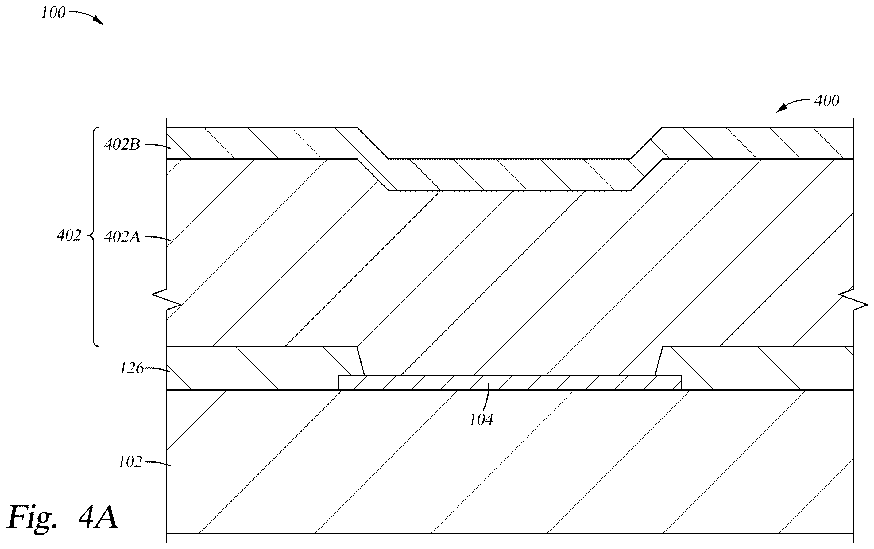 Patent US12581825 Figure 7 – Conductive oxide overhang structures for OLED devices