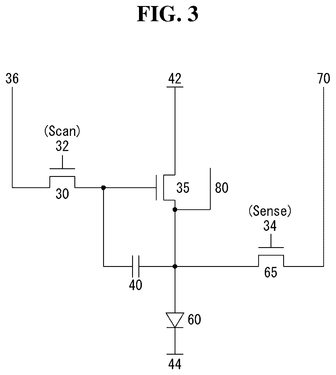 Patent US12581827 Figure 3 – Organic light emitting display device