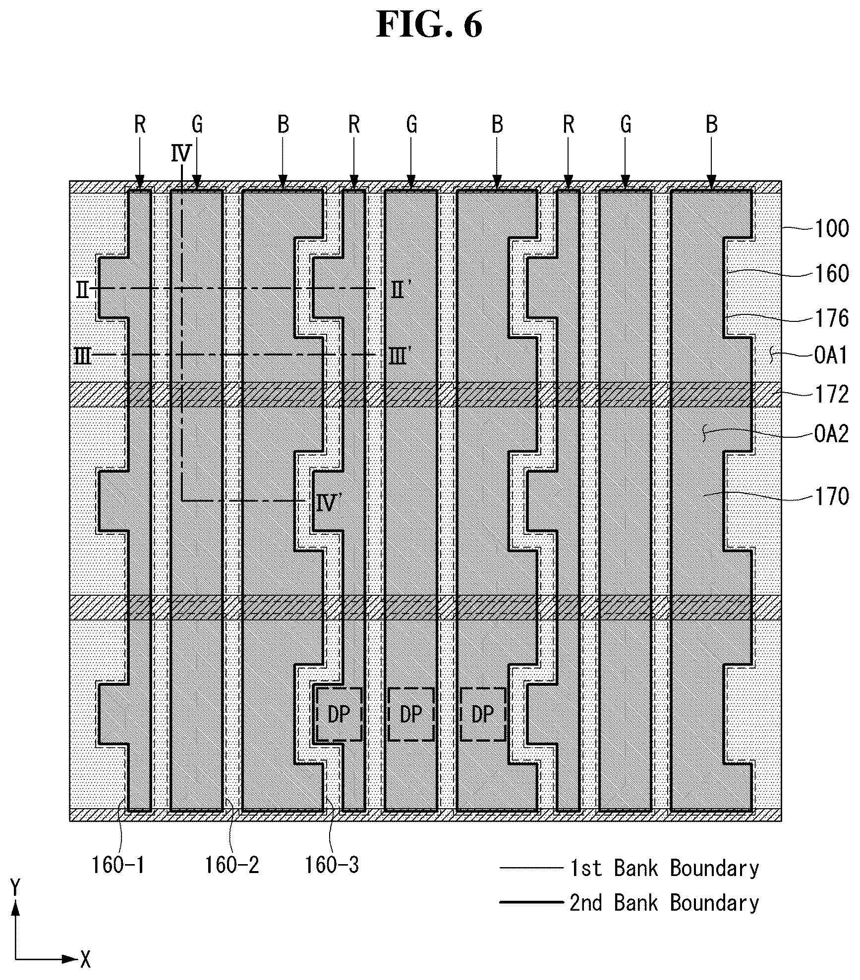 Patent US12581827 Figure 6 – Organic light emitting display device