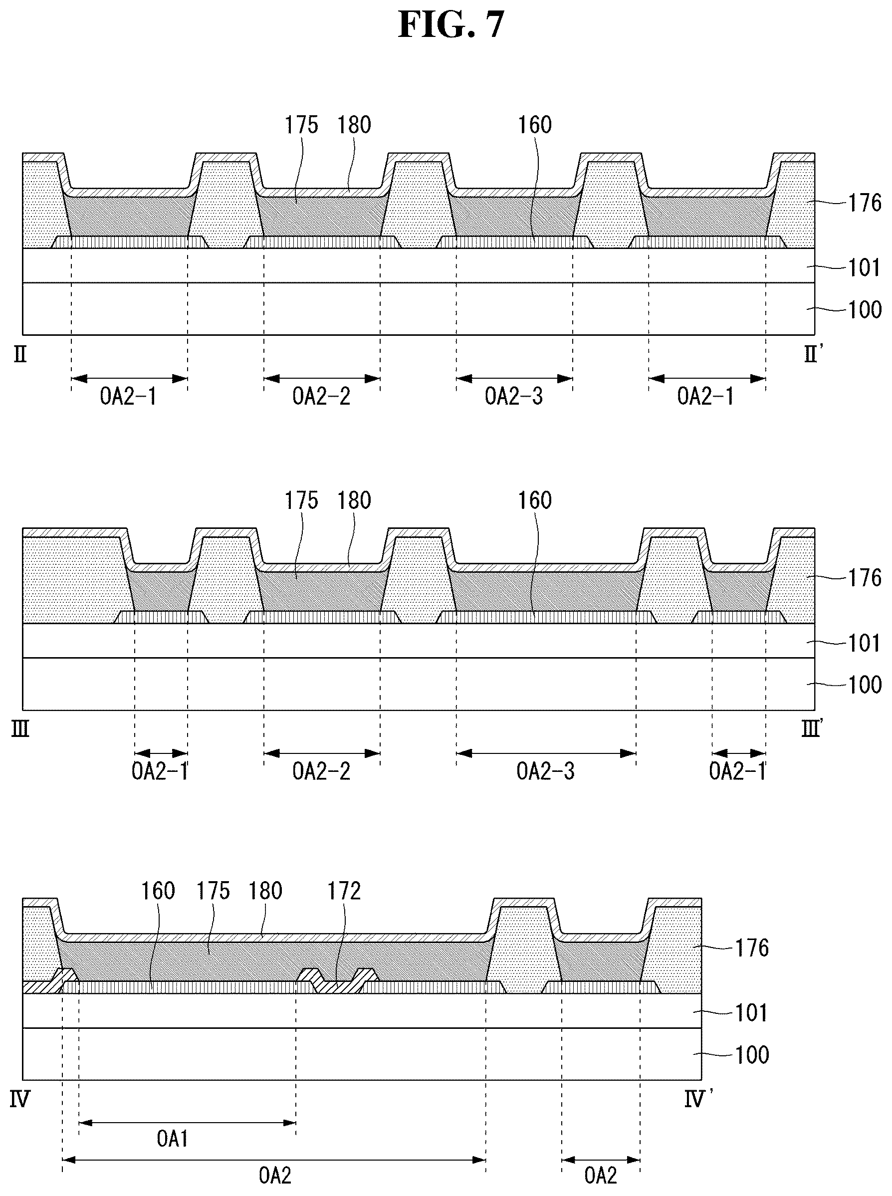Patent US12581827 Figure 7 – Organic light emitting display device