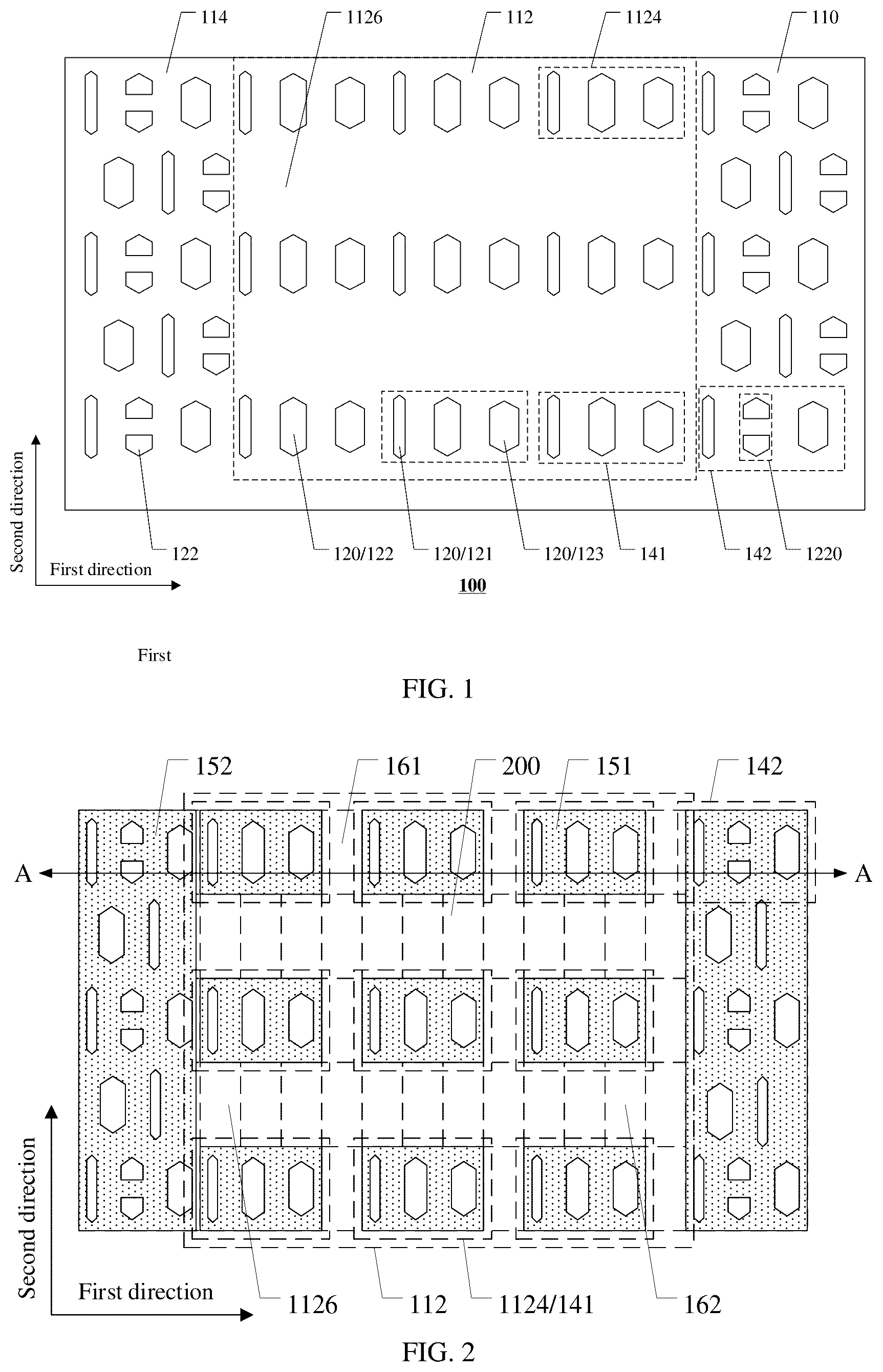 Patent US12581828 Figure 1 – Display substrate and display device
